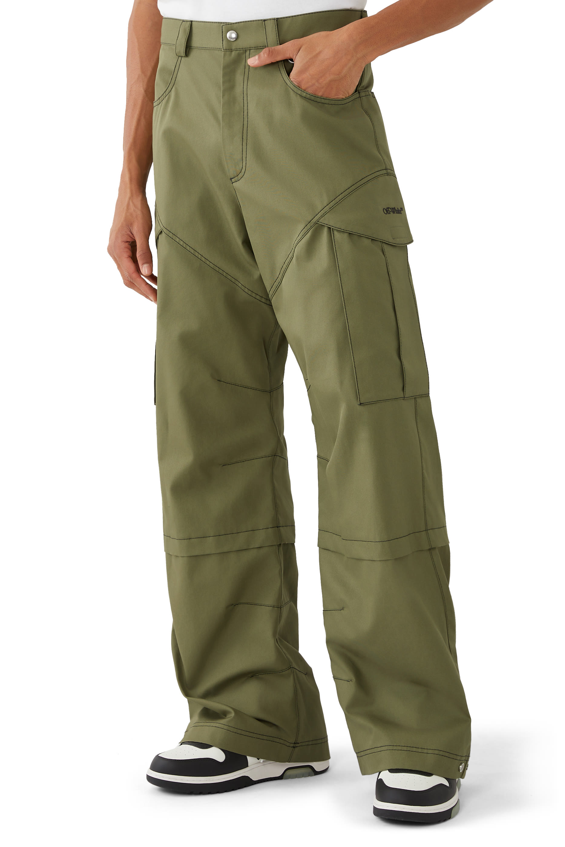 Cotton Arrow Cargo Pants