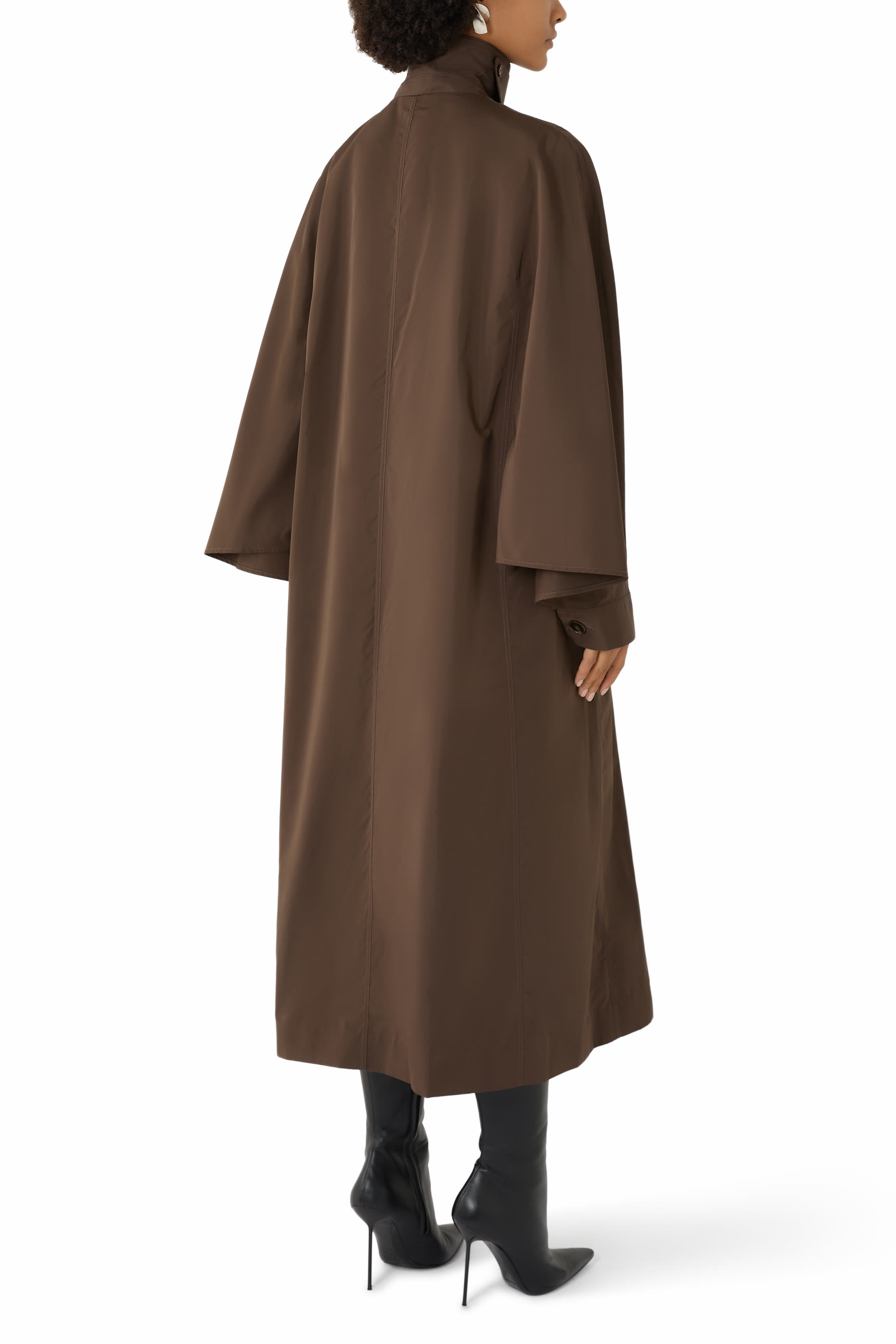 Etoffe High-Neck Coat