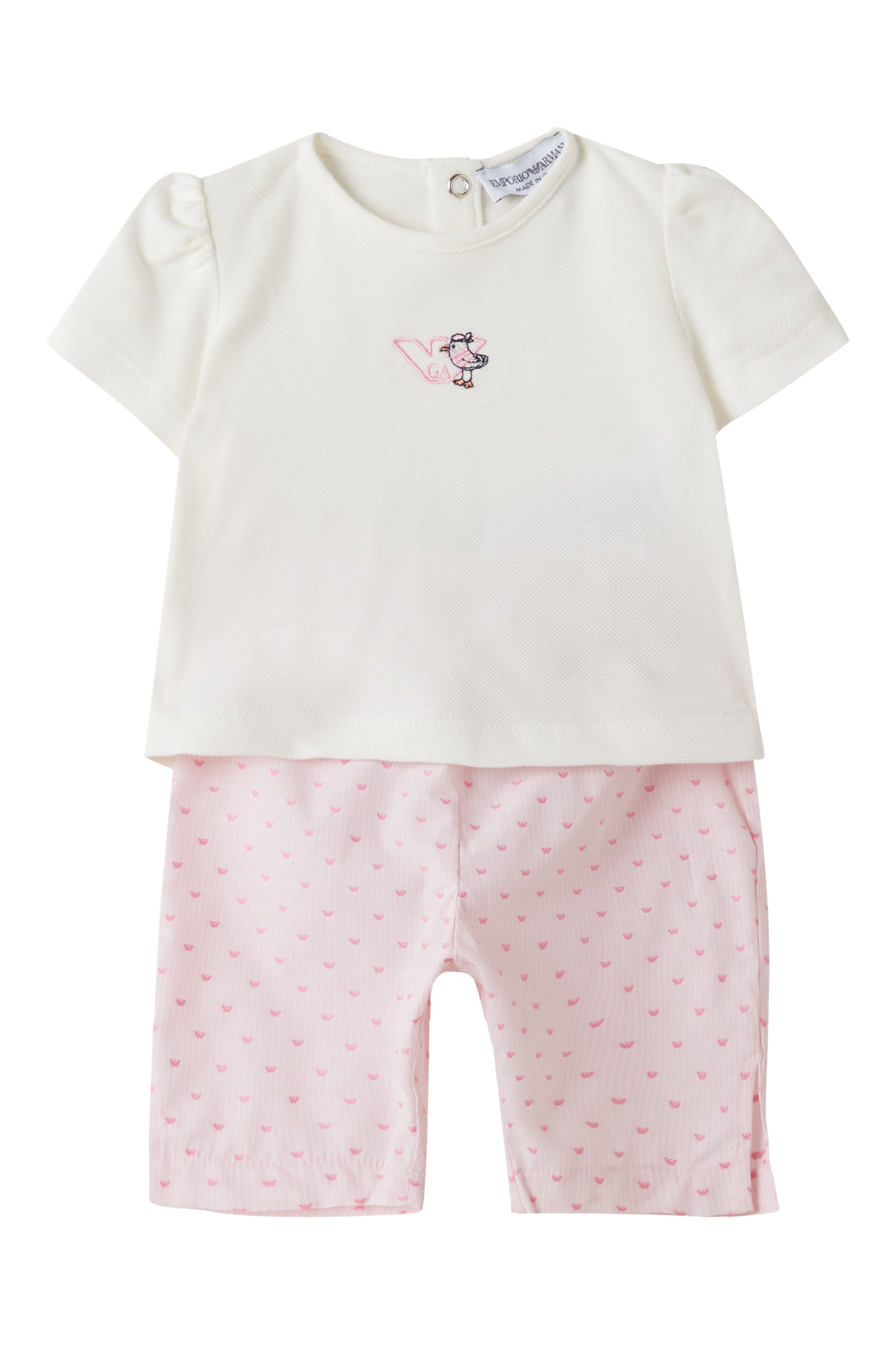 Kids Eagle Logo 2-Piece Set