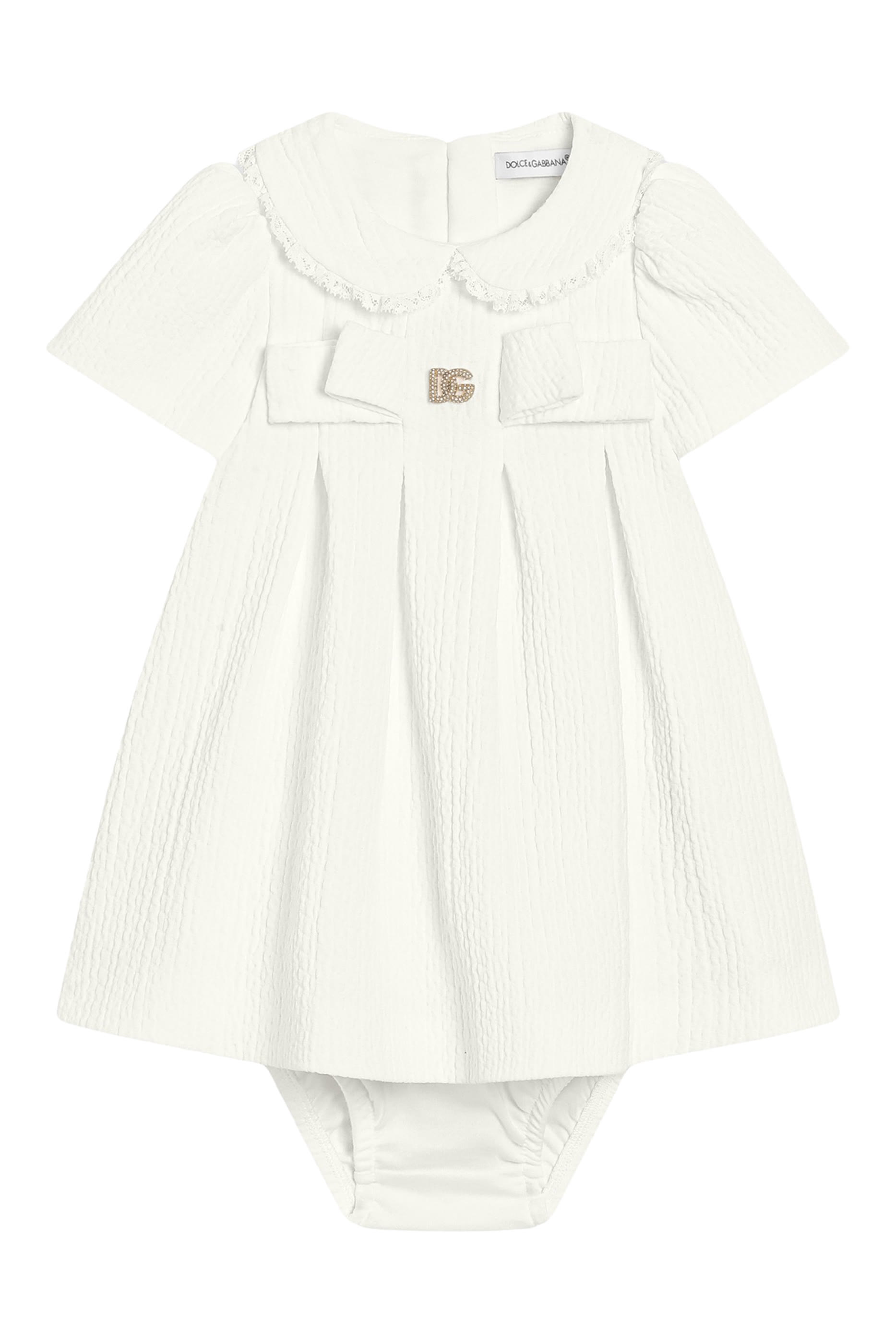 Kids Logo Short Sleeve Dresss