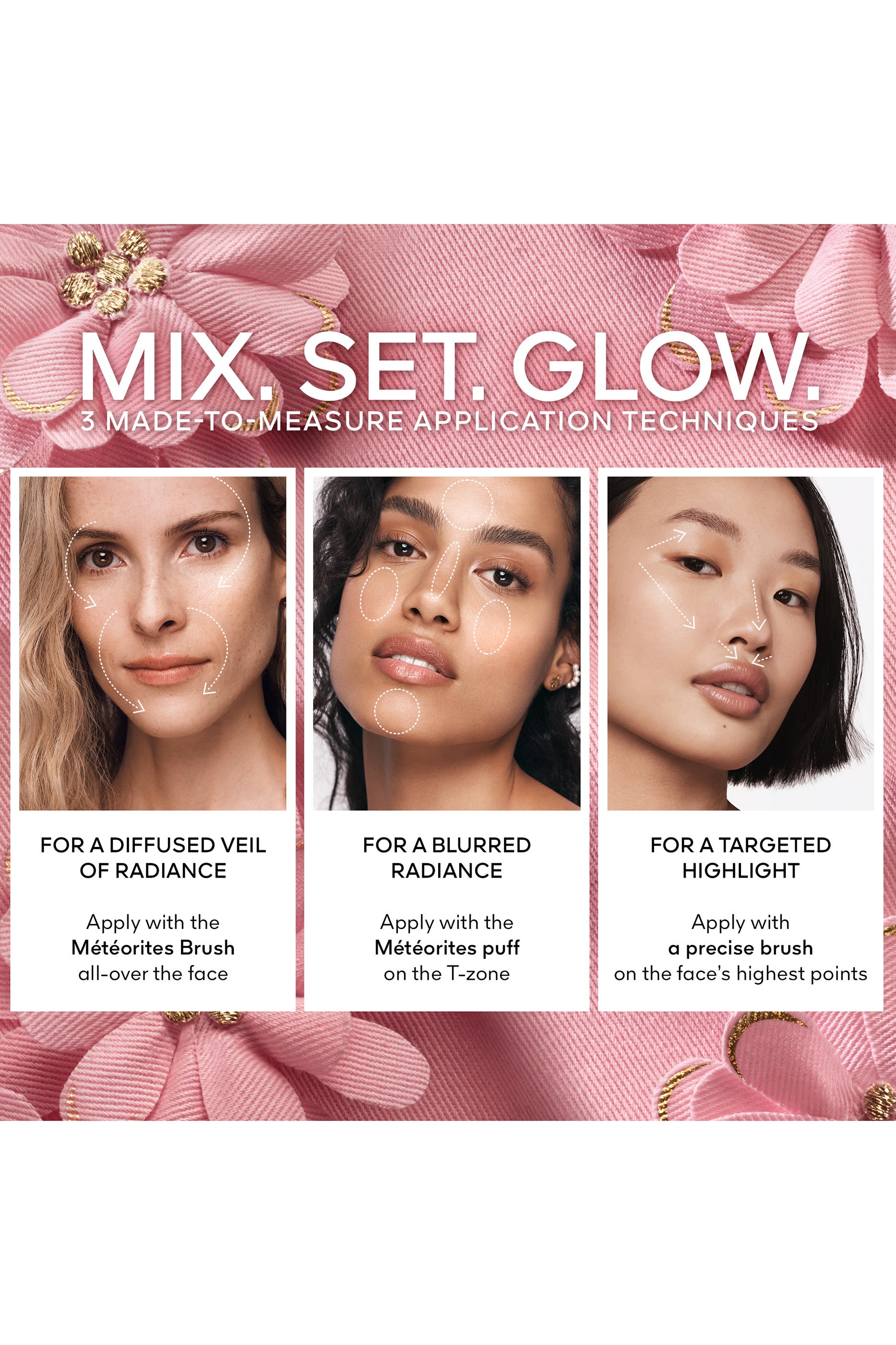 M&eacute;t&eacute;orites Setting & Finishing Pearls of Powder Blooming Glow 