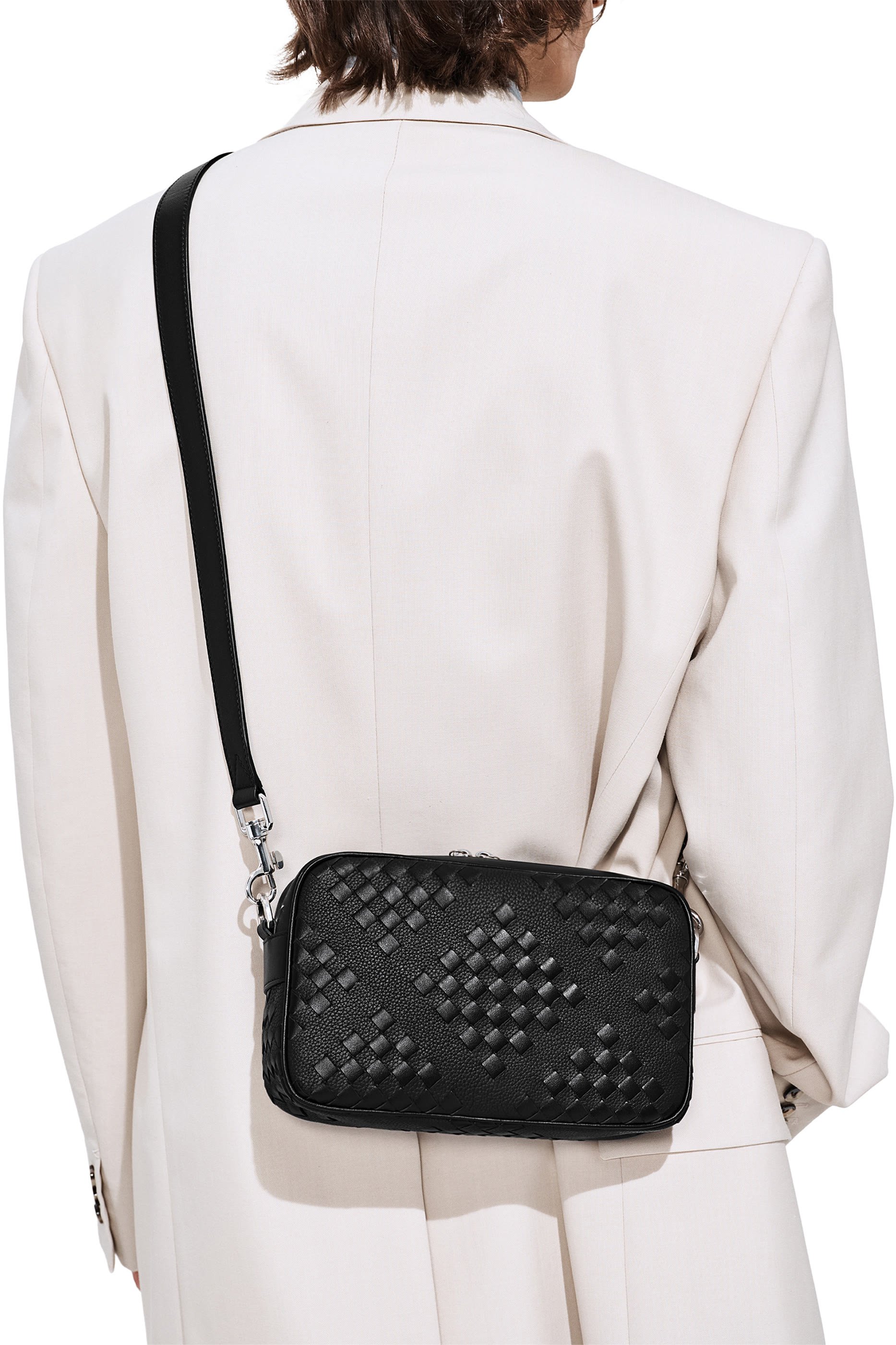 Small Intrecciato Camera Bag