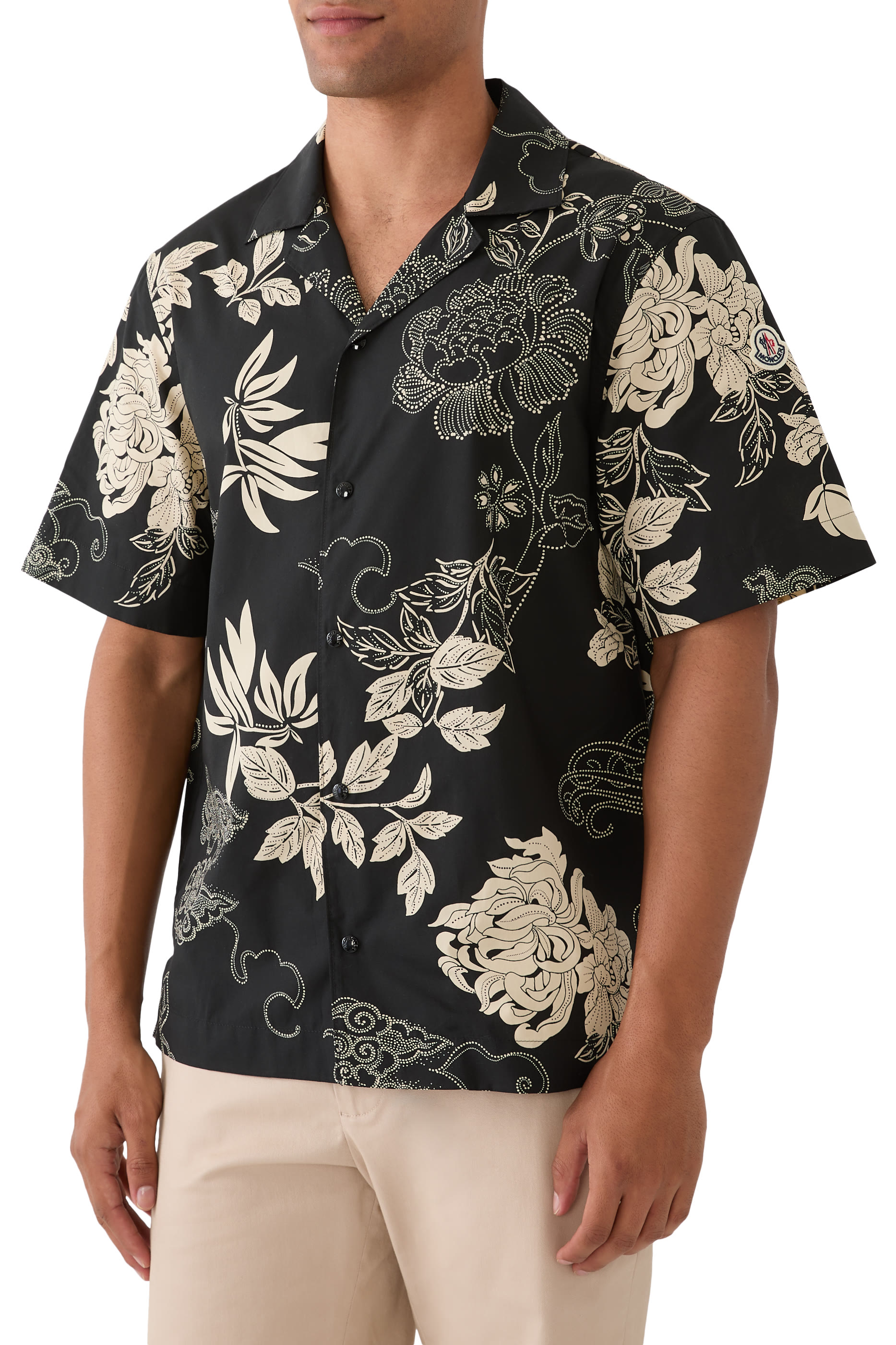 Floral Print Cotton Shirt