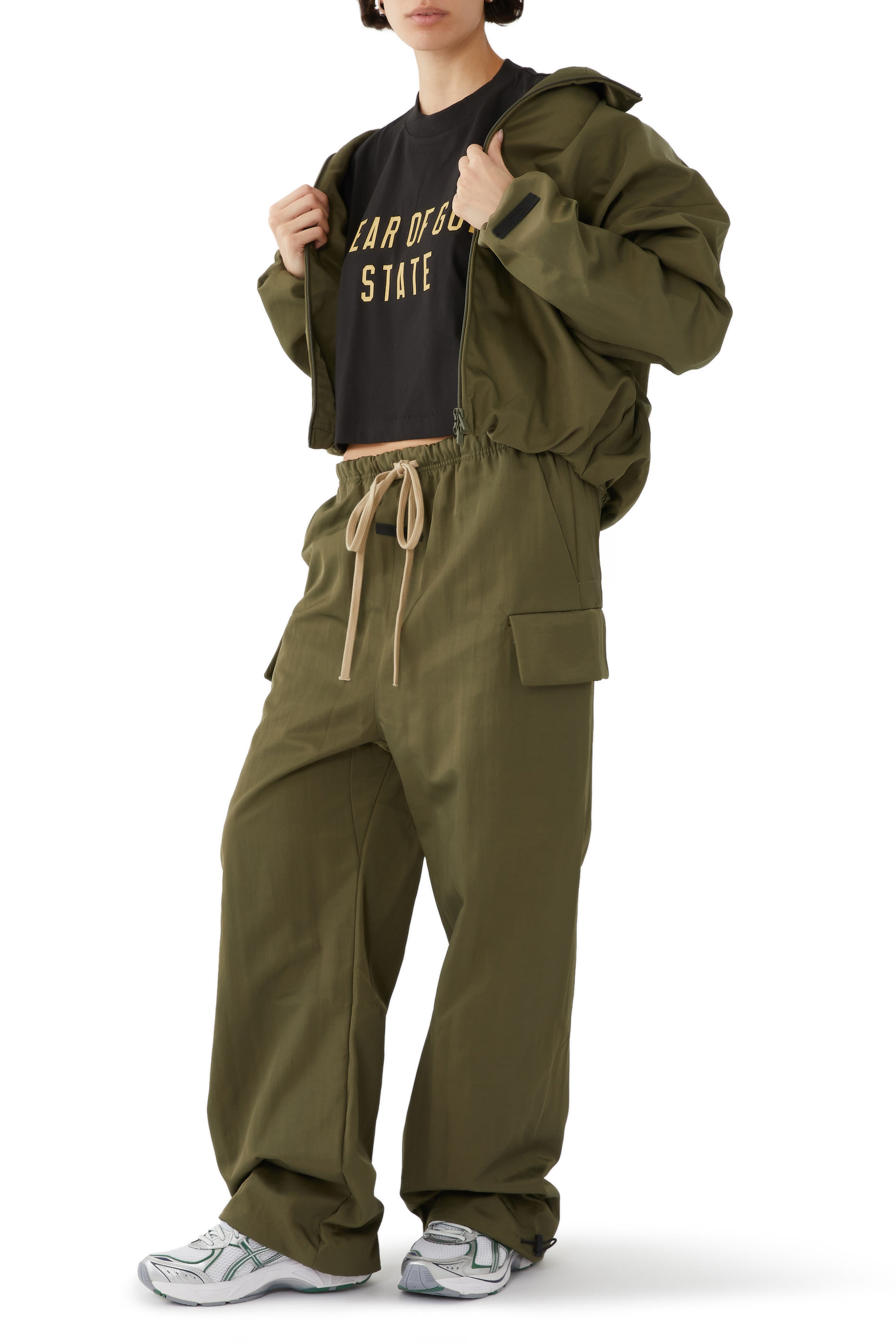 Textured Nylon Field Pants