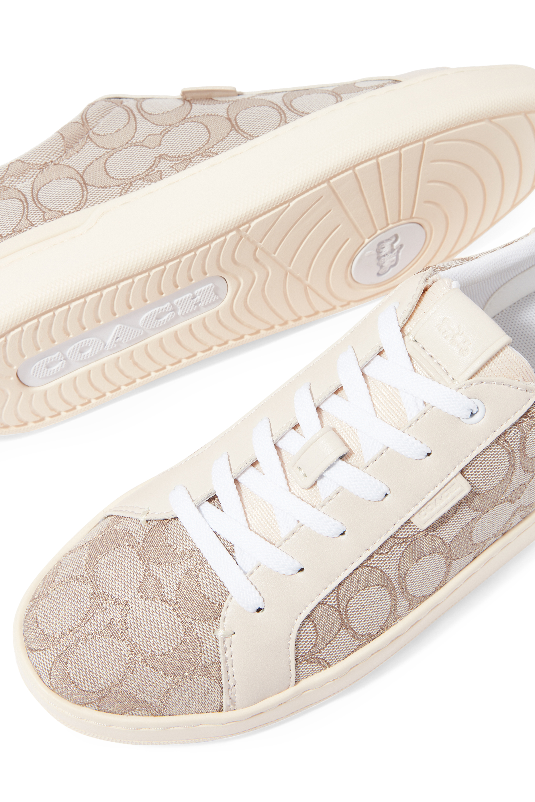 Leather Lowline Sneakers