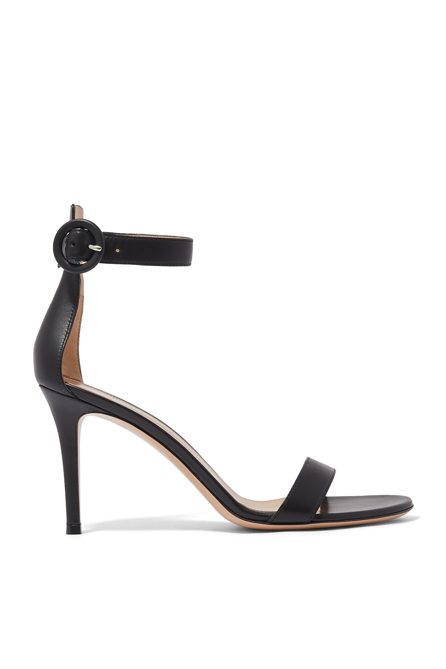 Buy Gianvito Rossi Portofino Nappa 85 Sandals for Womens | Bloomingdale ...