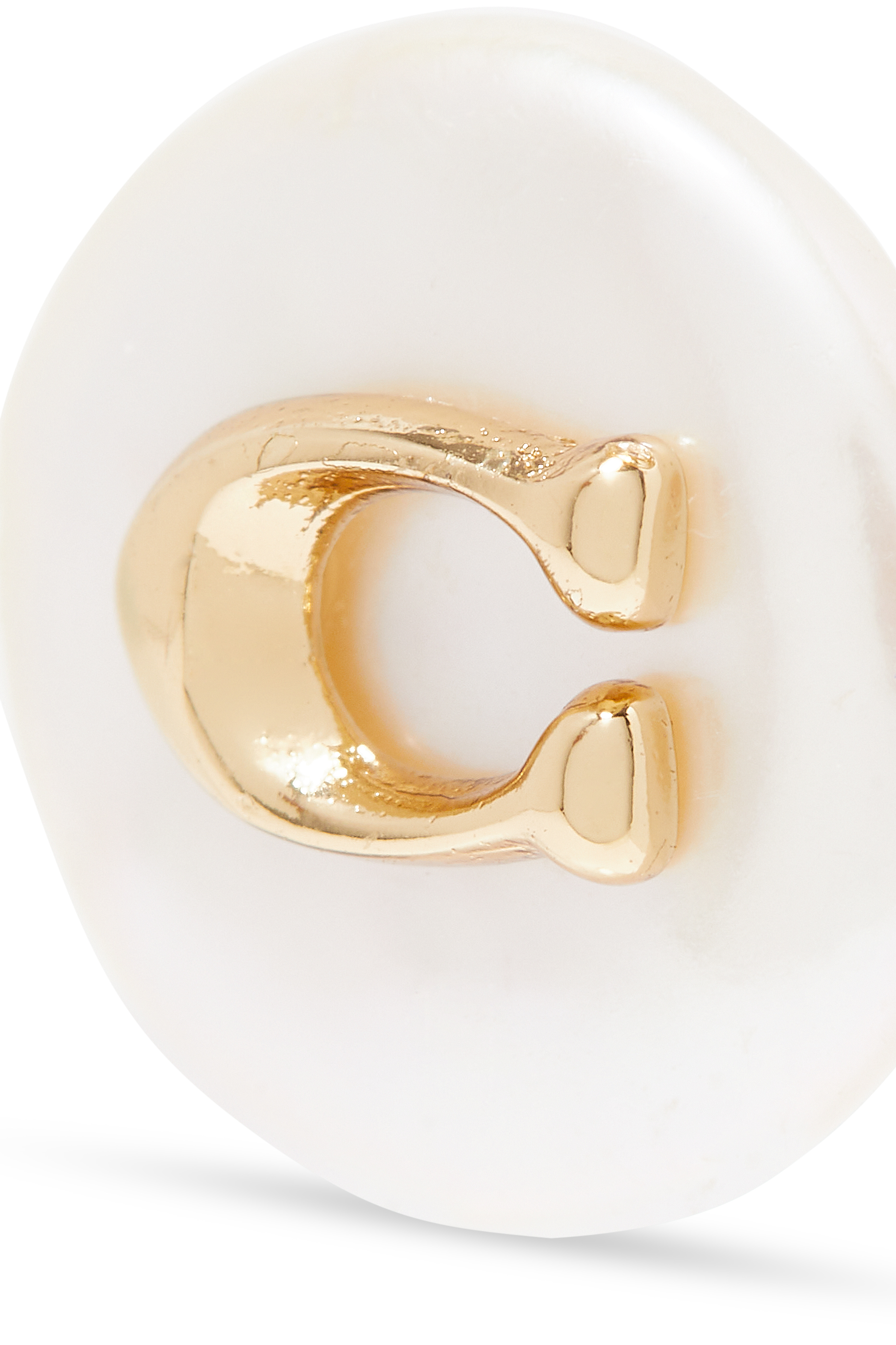 Signature C Freshwater Pearl Earrings