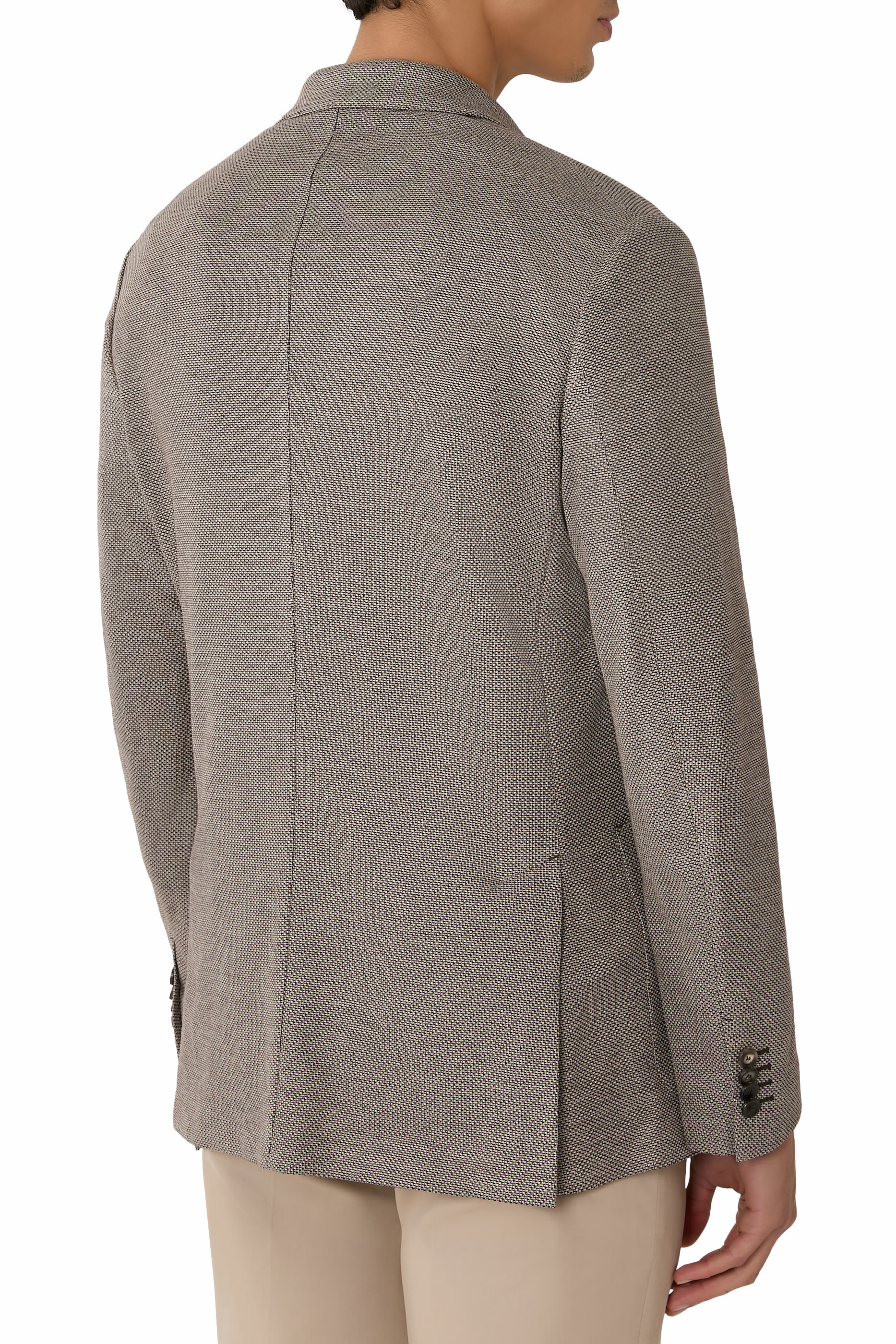 Silk-Wool Jersey Jacket