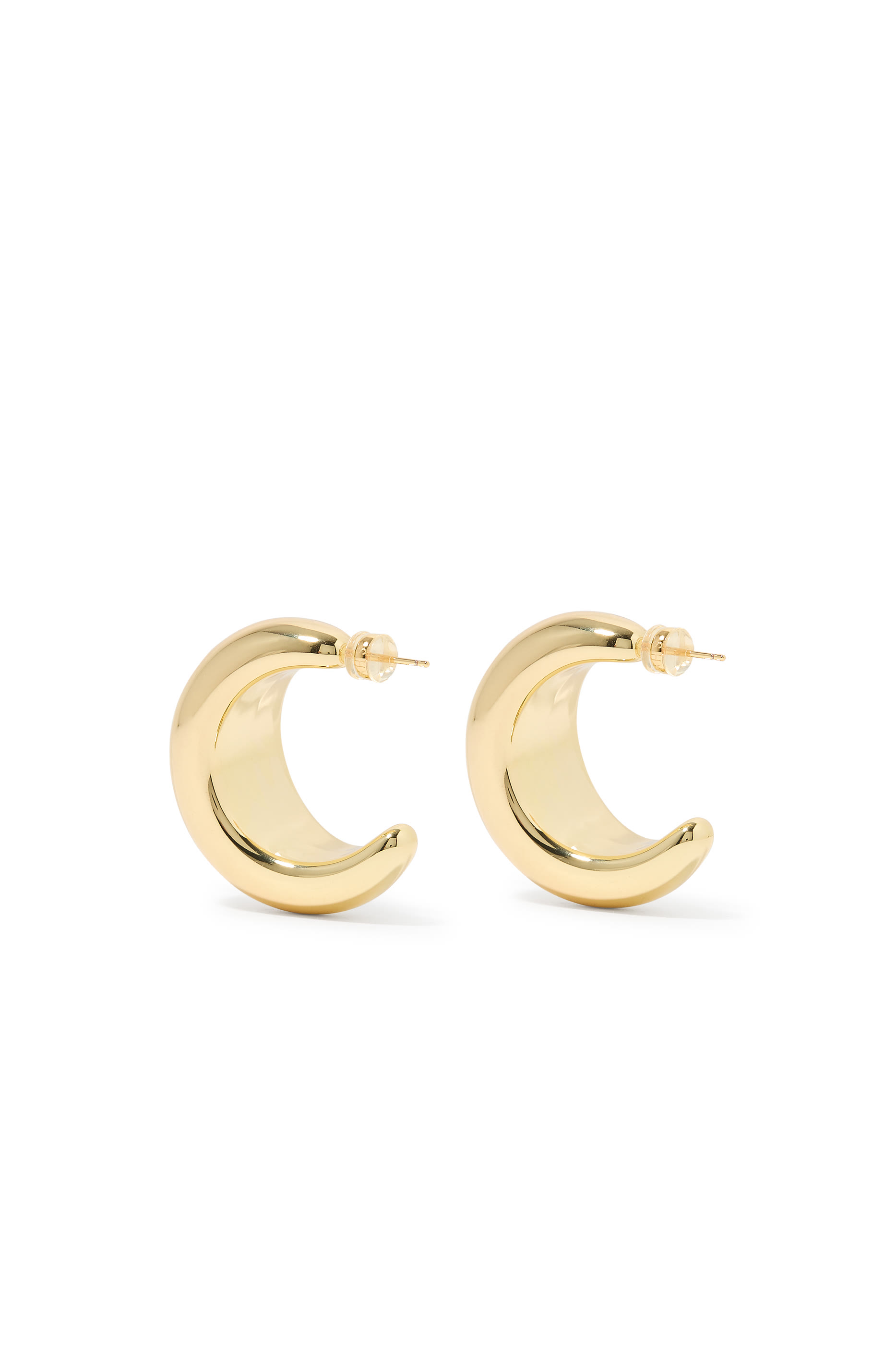 Tsuki Hoops Earrings