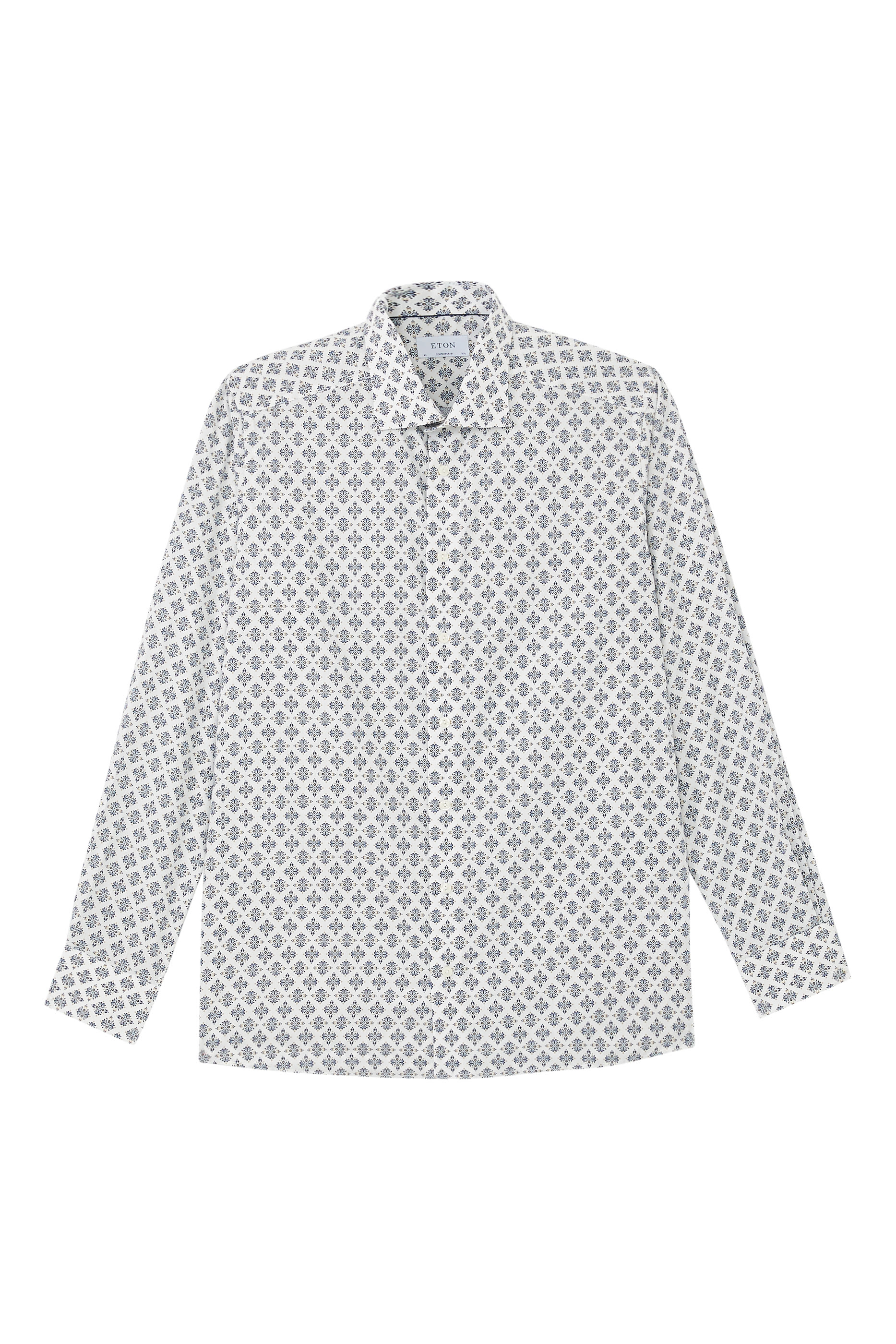 Medallion Print Cotton TENCEL™ Lyocell Shirt