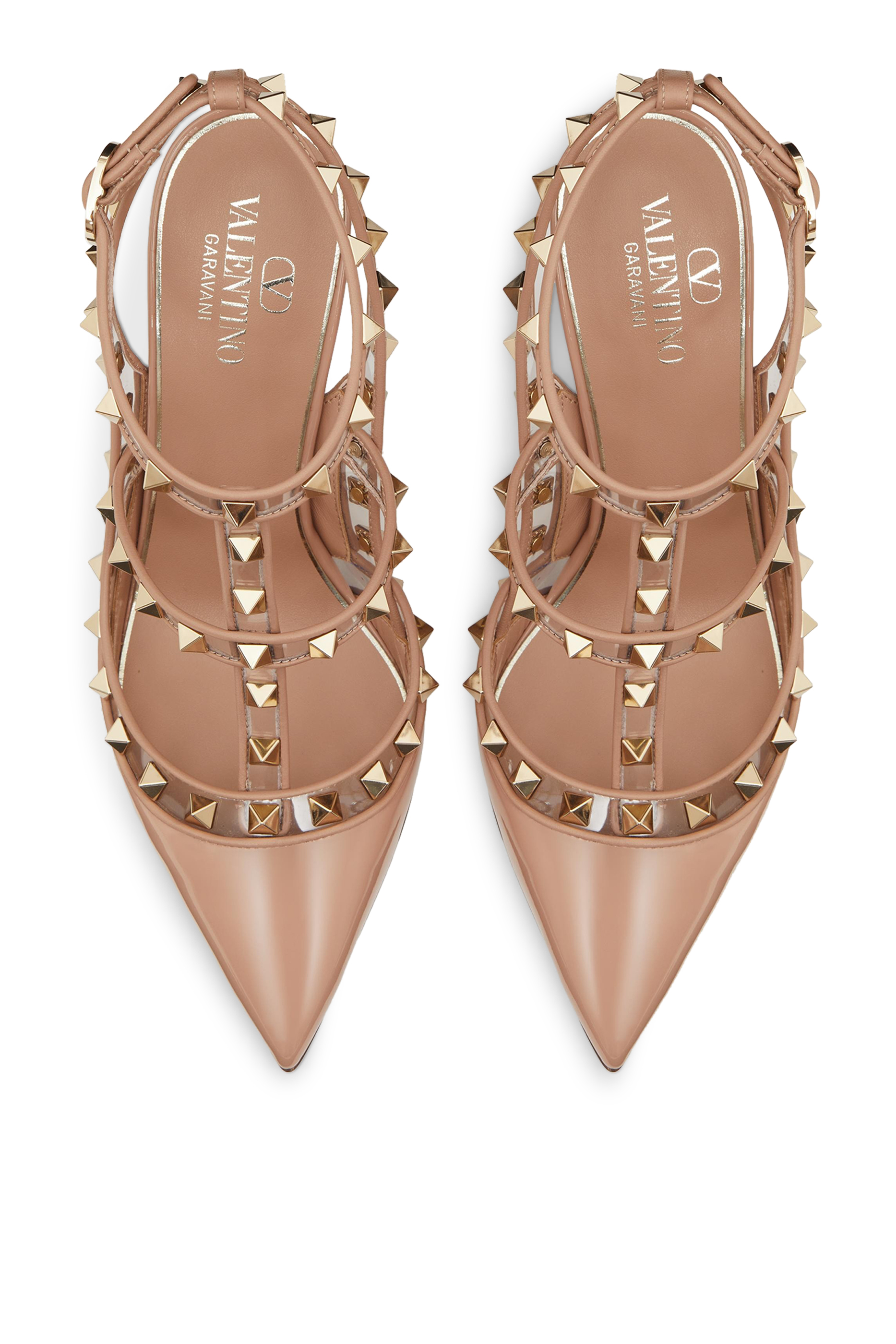 Rockstud 100 Patent Leather Pumps