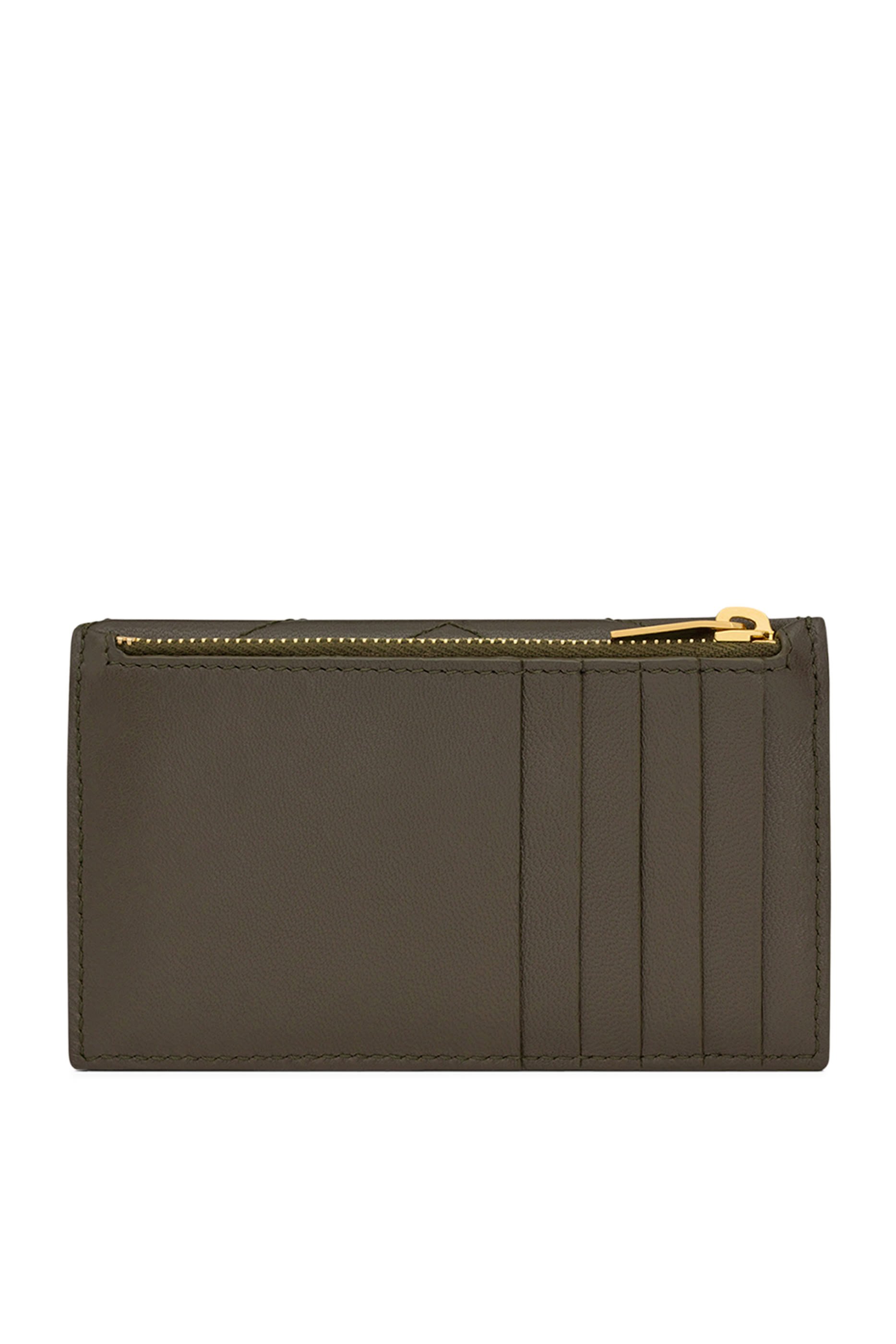 Cassandre Fragments Flap Card Case in Lambskin