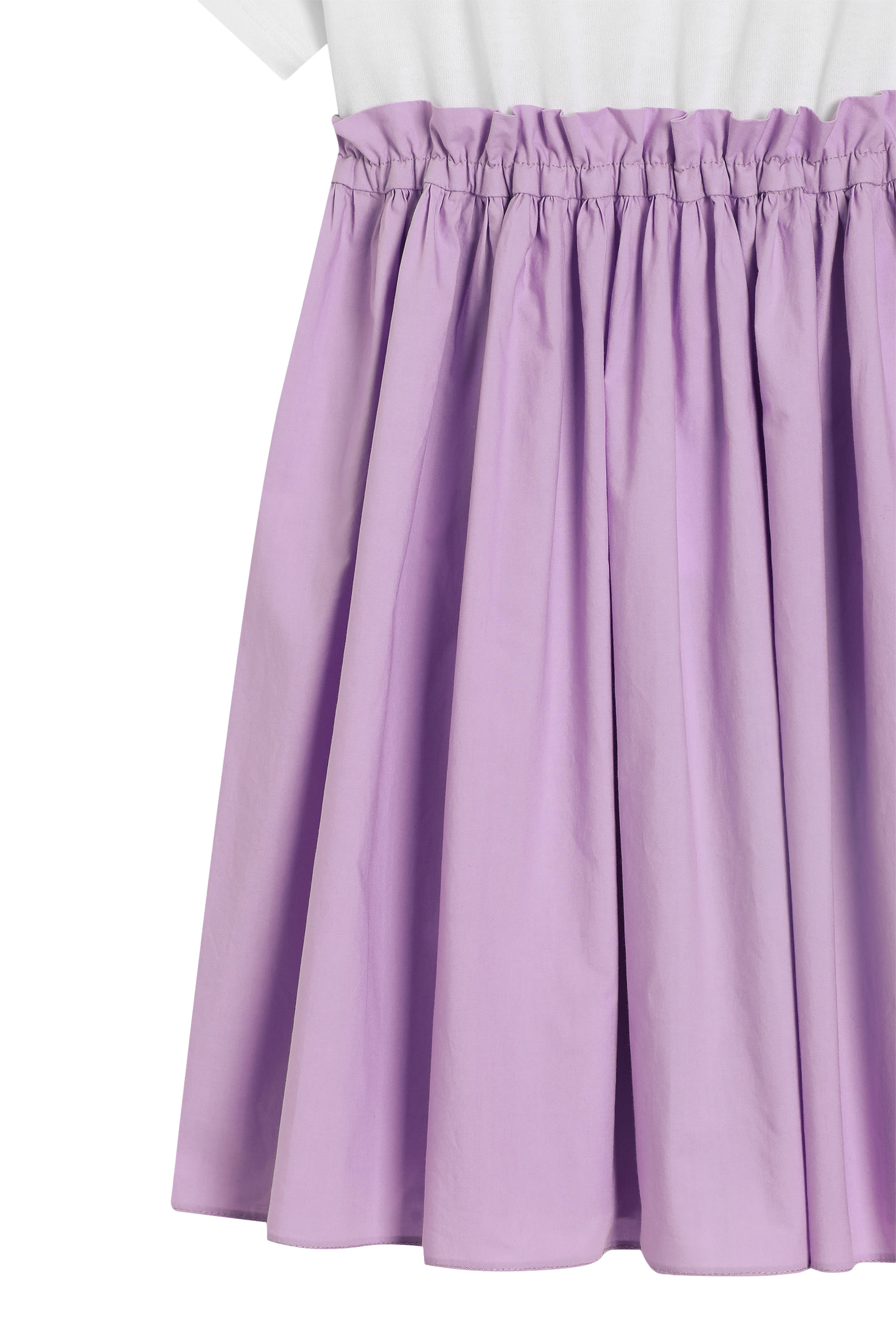 Kids Short Sleeve Flared Dress