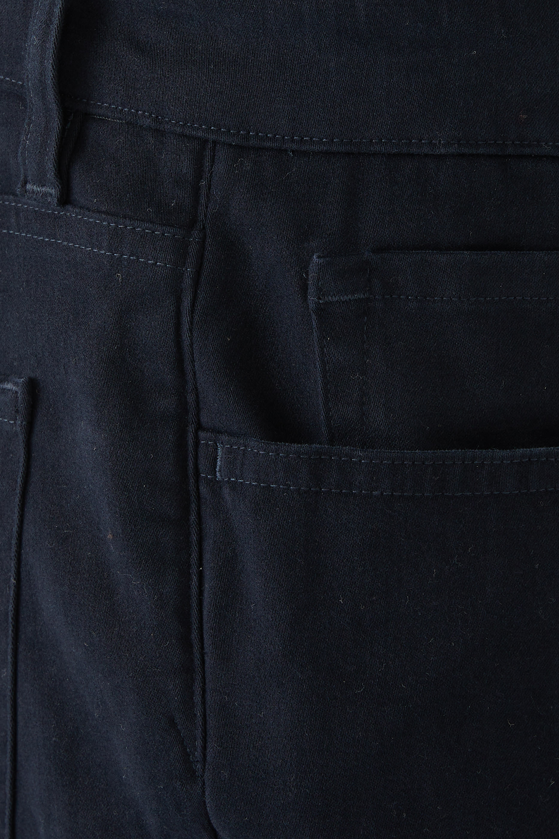 Peached Stretch-Cotton Pants