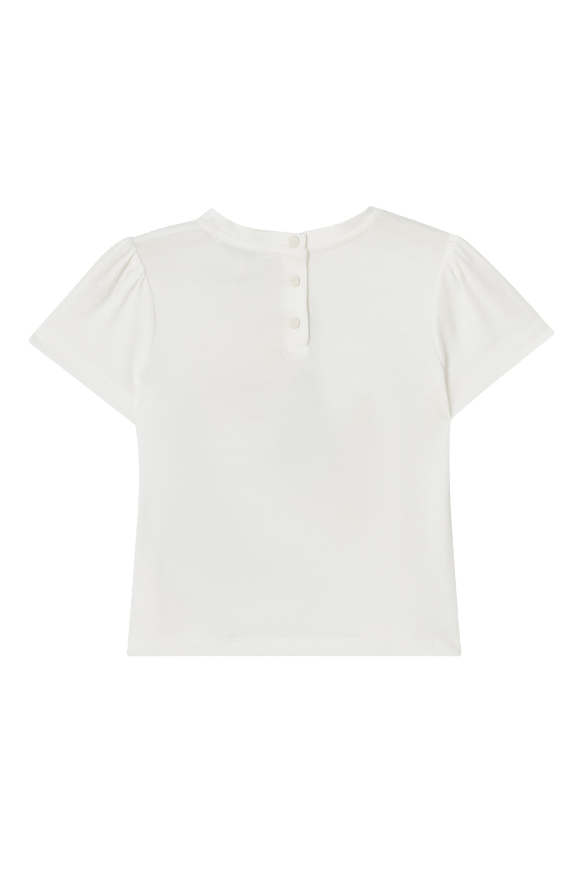 Kids Beach-Embroidered T-Shirt