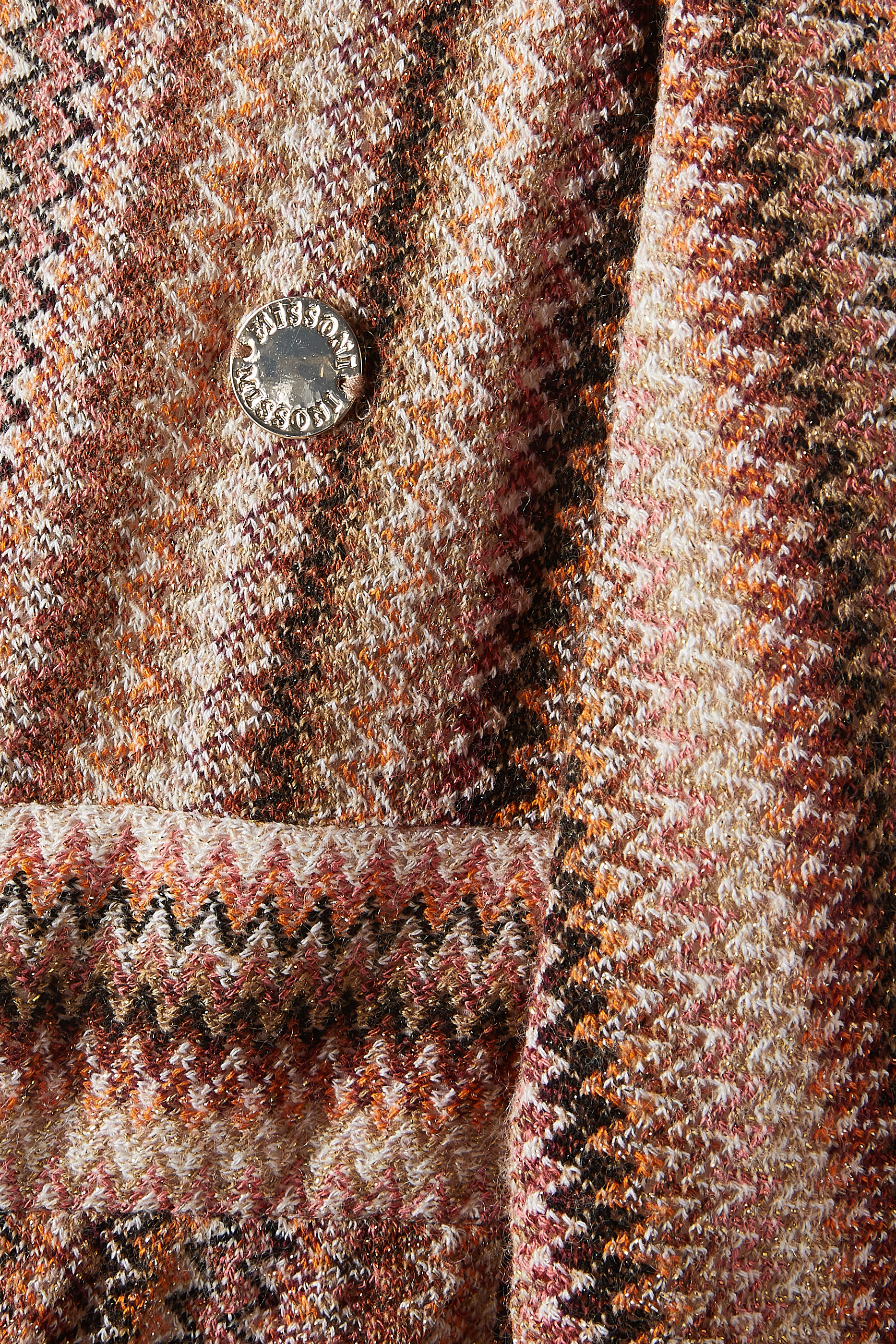 Kids Zig Zag Knit Maxi Dress