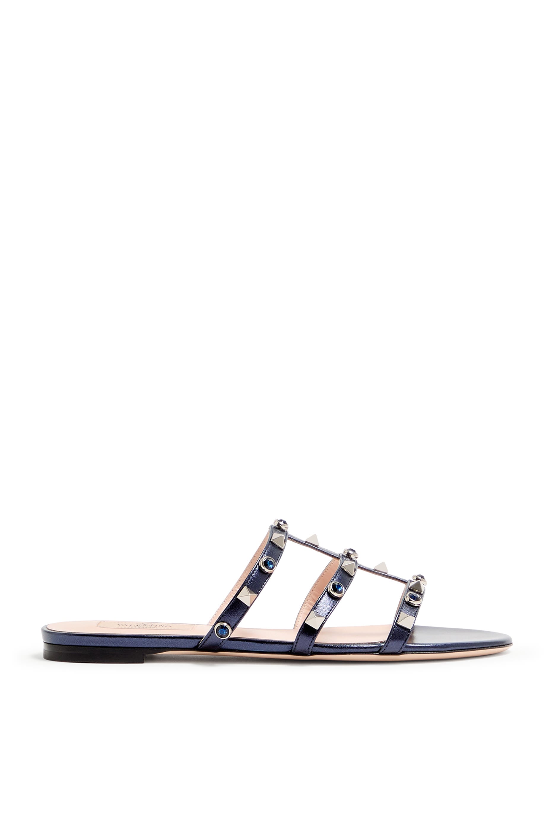 Rockstud Flat Slide Sandals 5