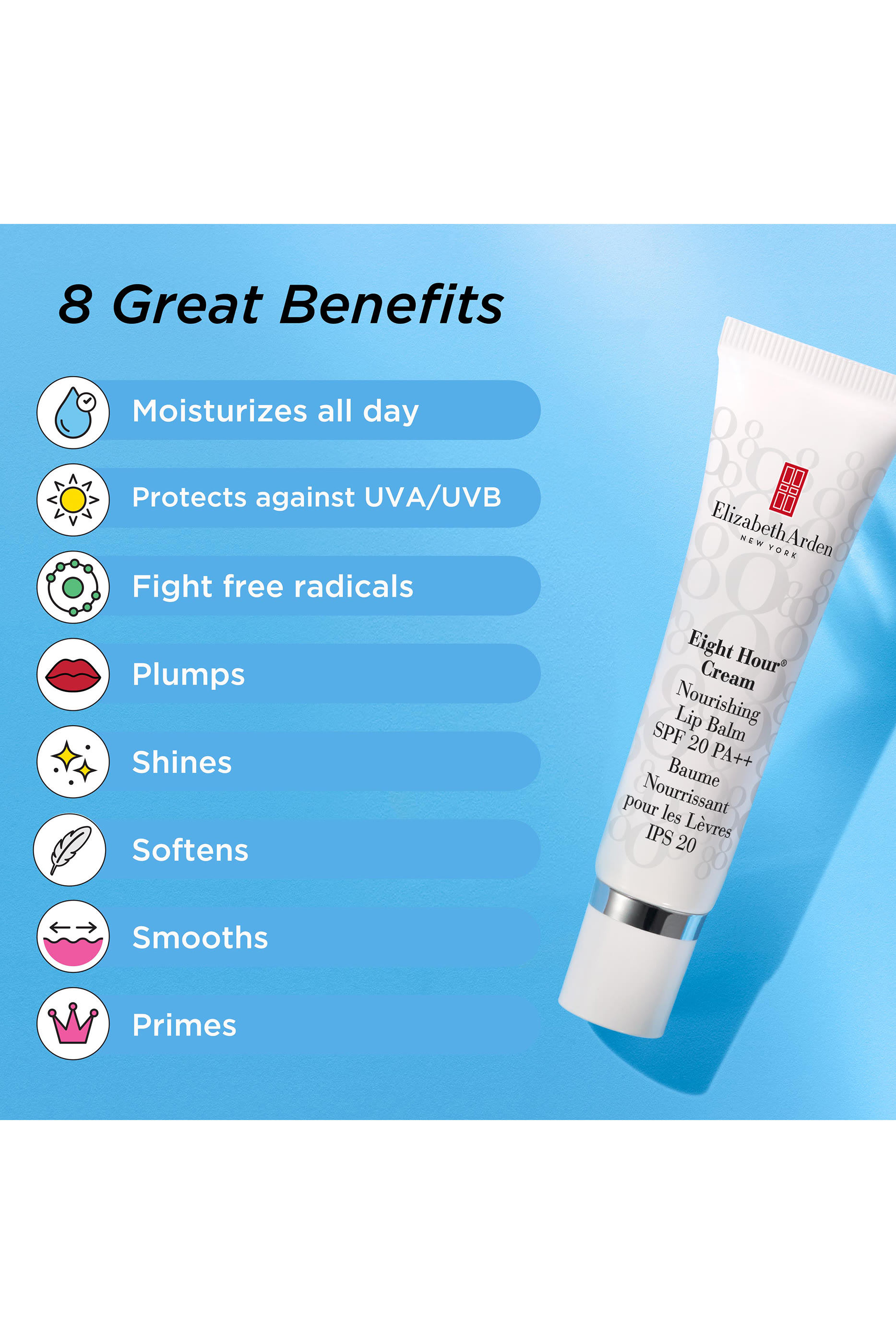  Eight Hour&reg; Cream Nourishing Lip Balm SPF20