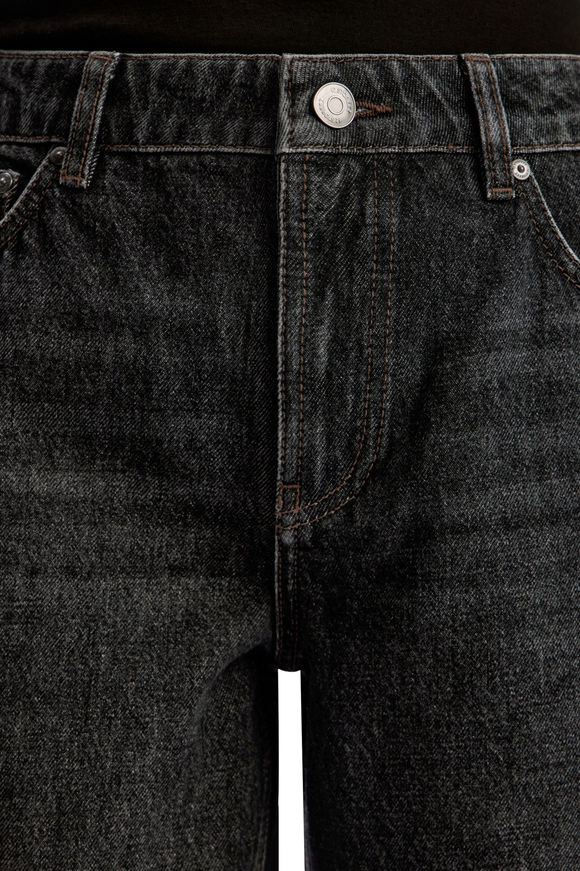 Slim-Fit Denim Shorts