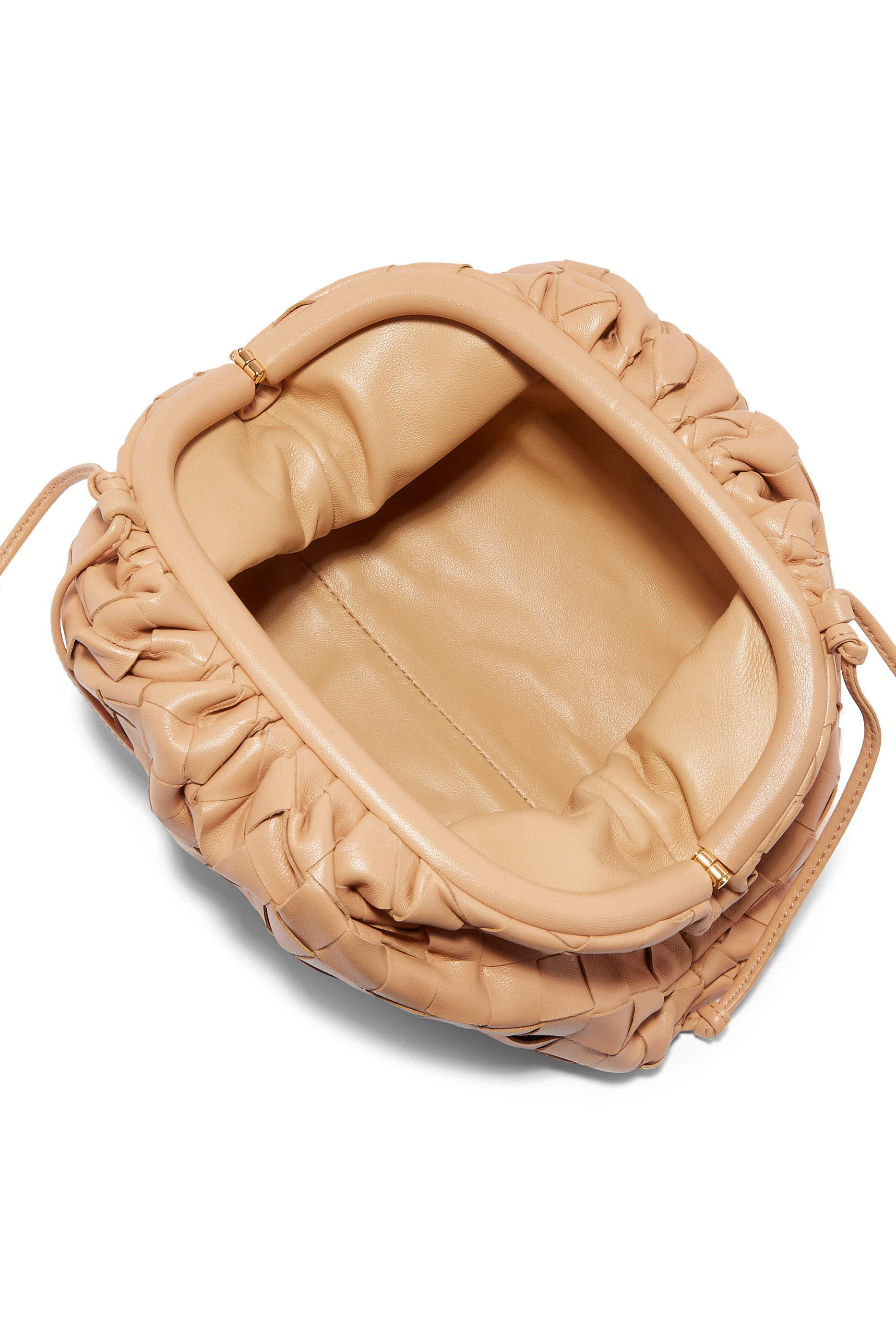 Mini Intrecciato Leather Pouch