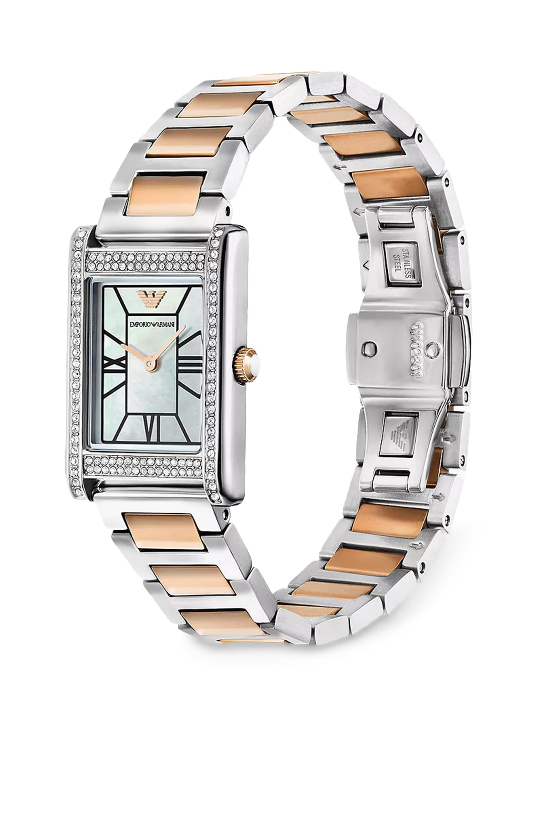Genni Quartz Stainless Steel Watch