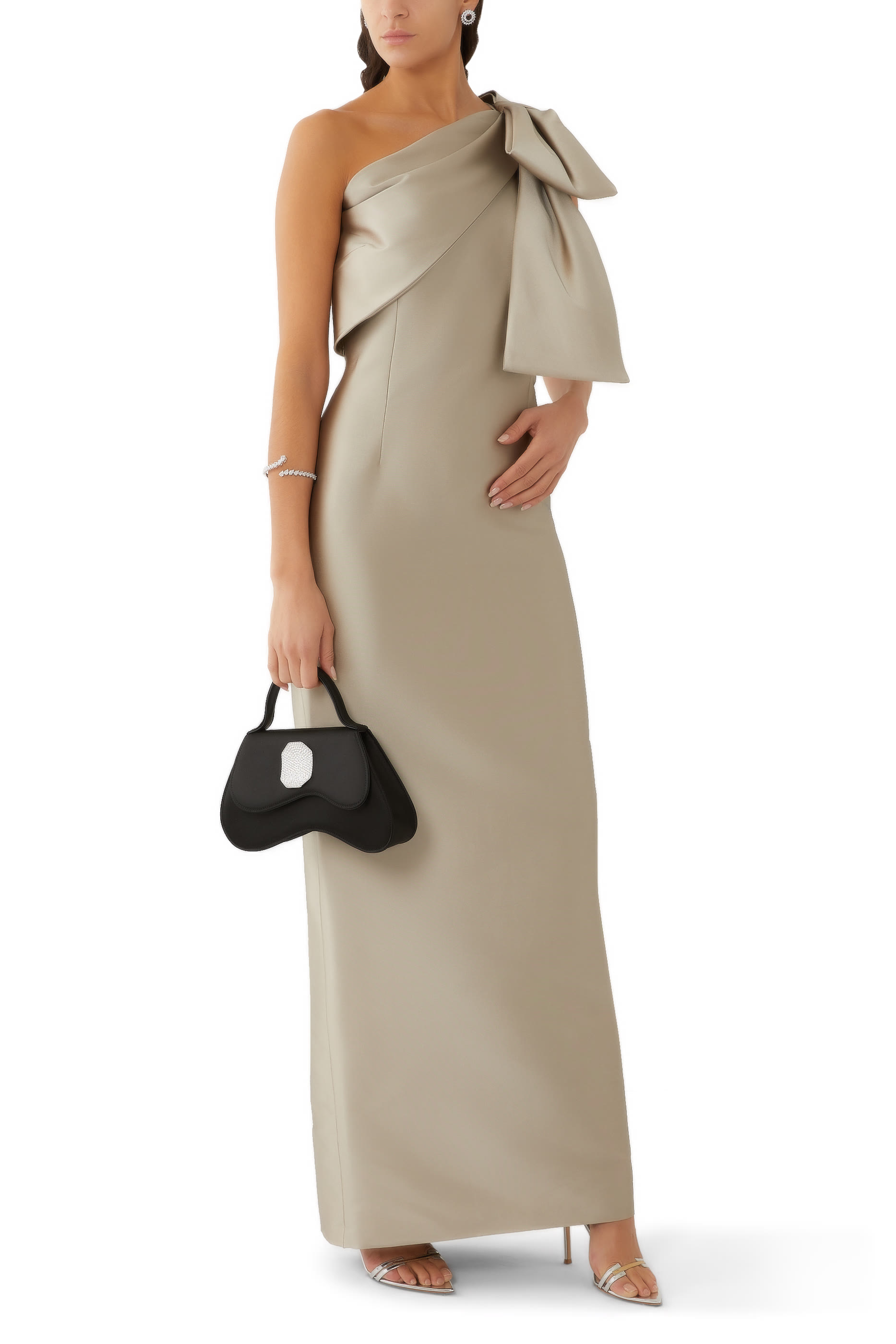 Bonnie One-Shoulder Gown
