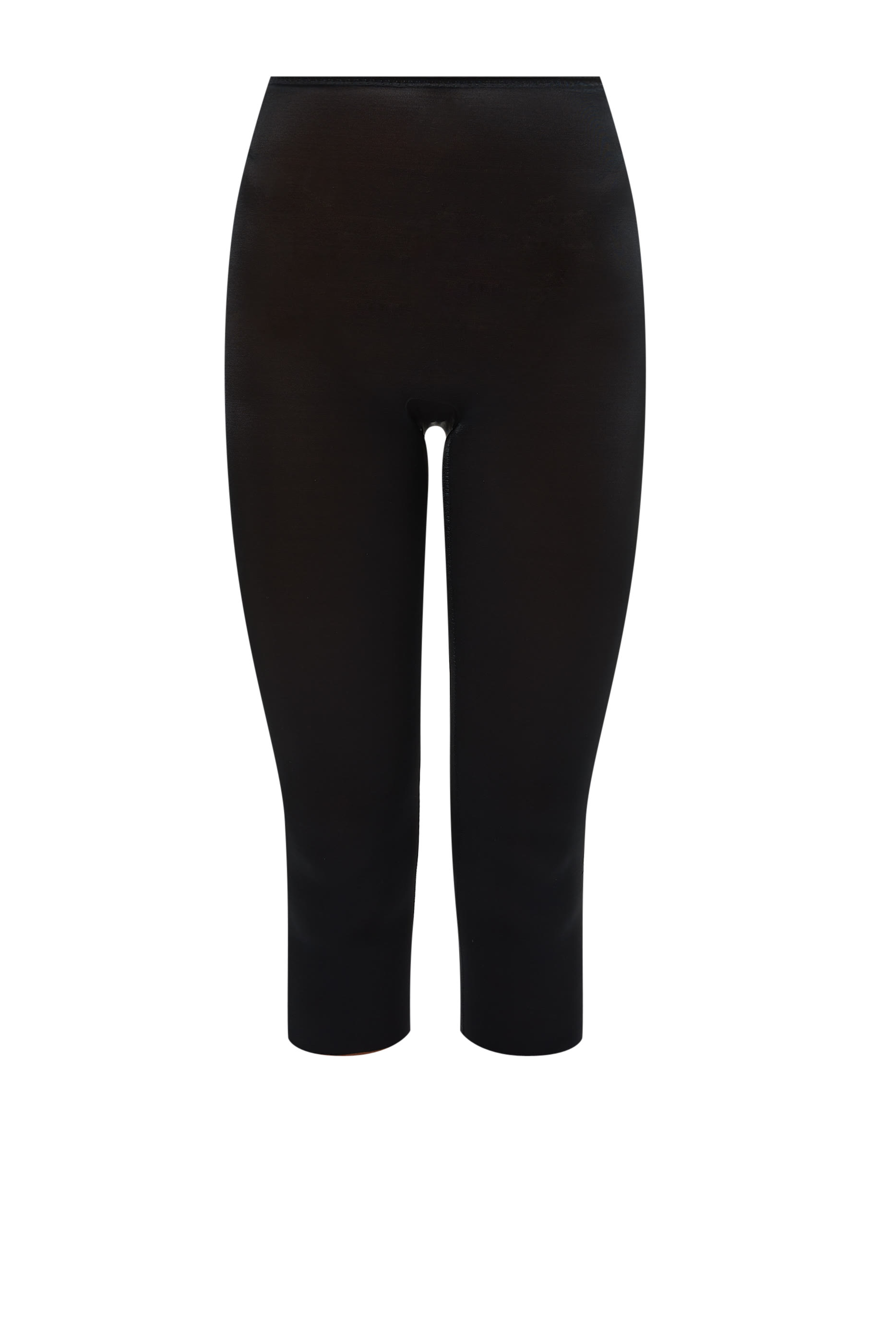 High Waist Sheer Capri