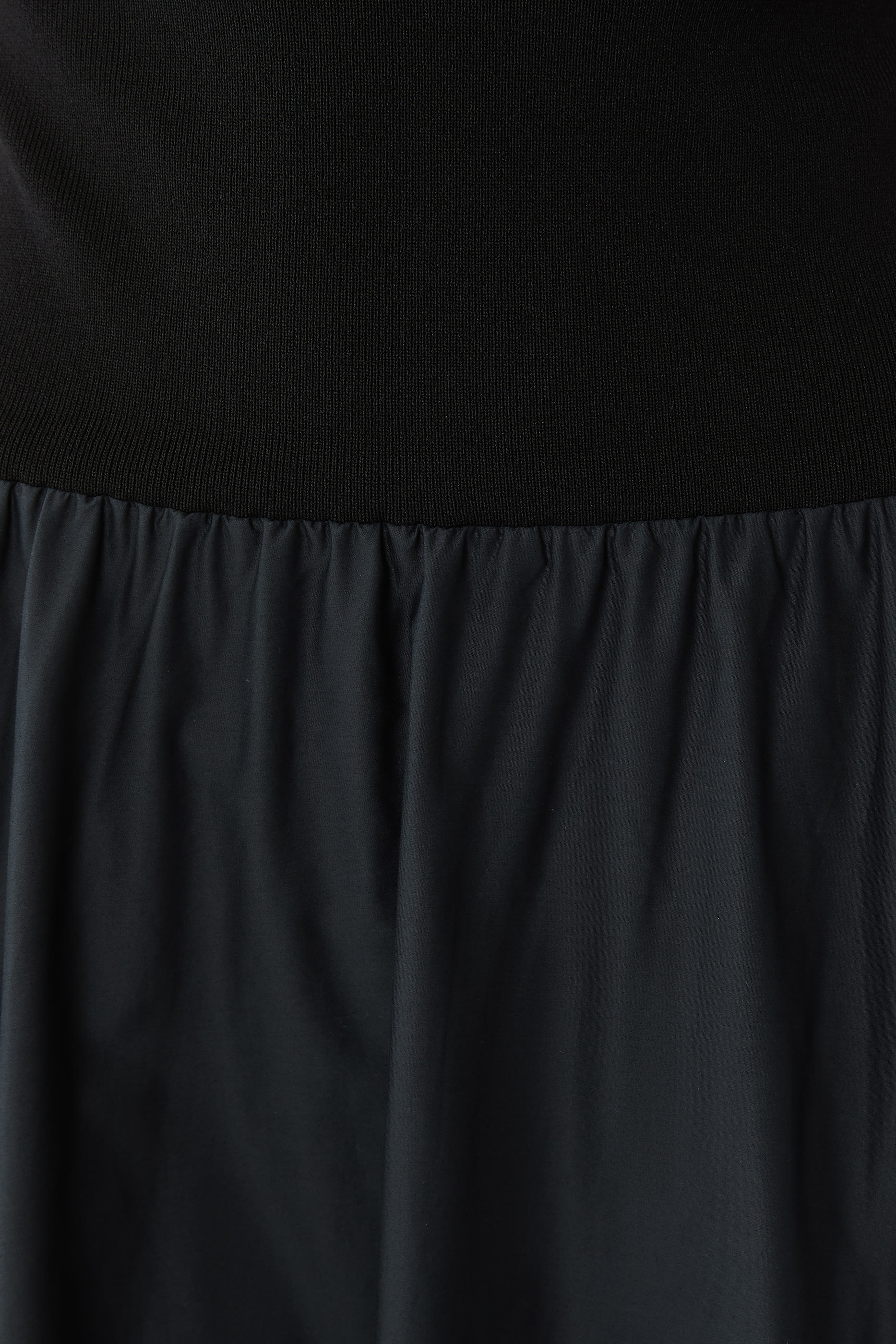 Sheer Silk Circle Hem Dress