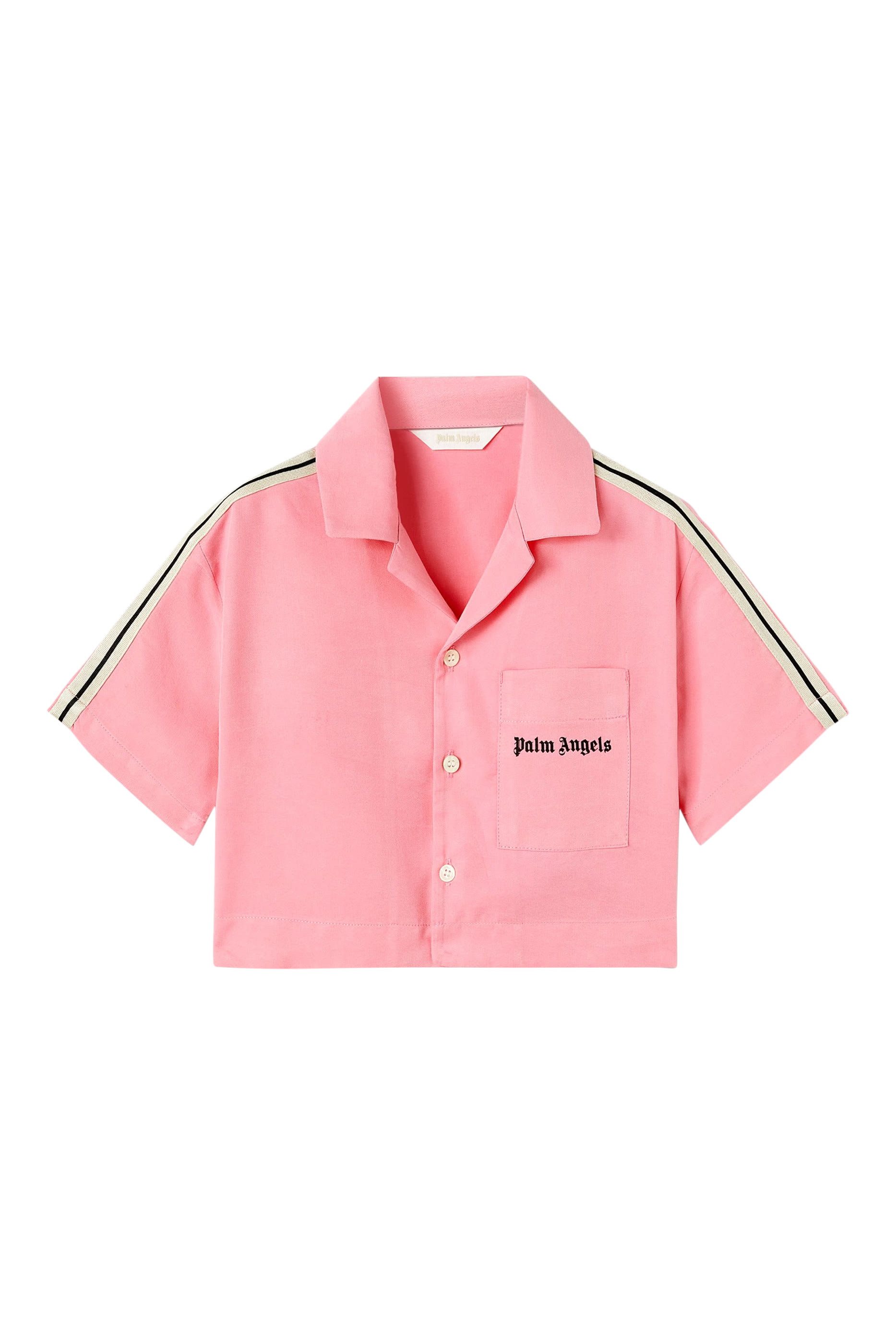 Kids Track Cropped Shirt