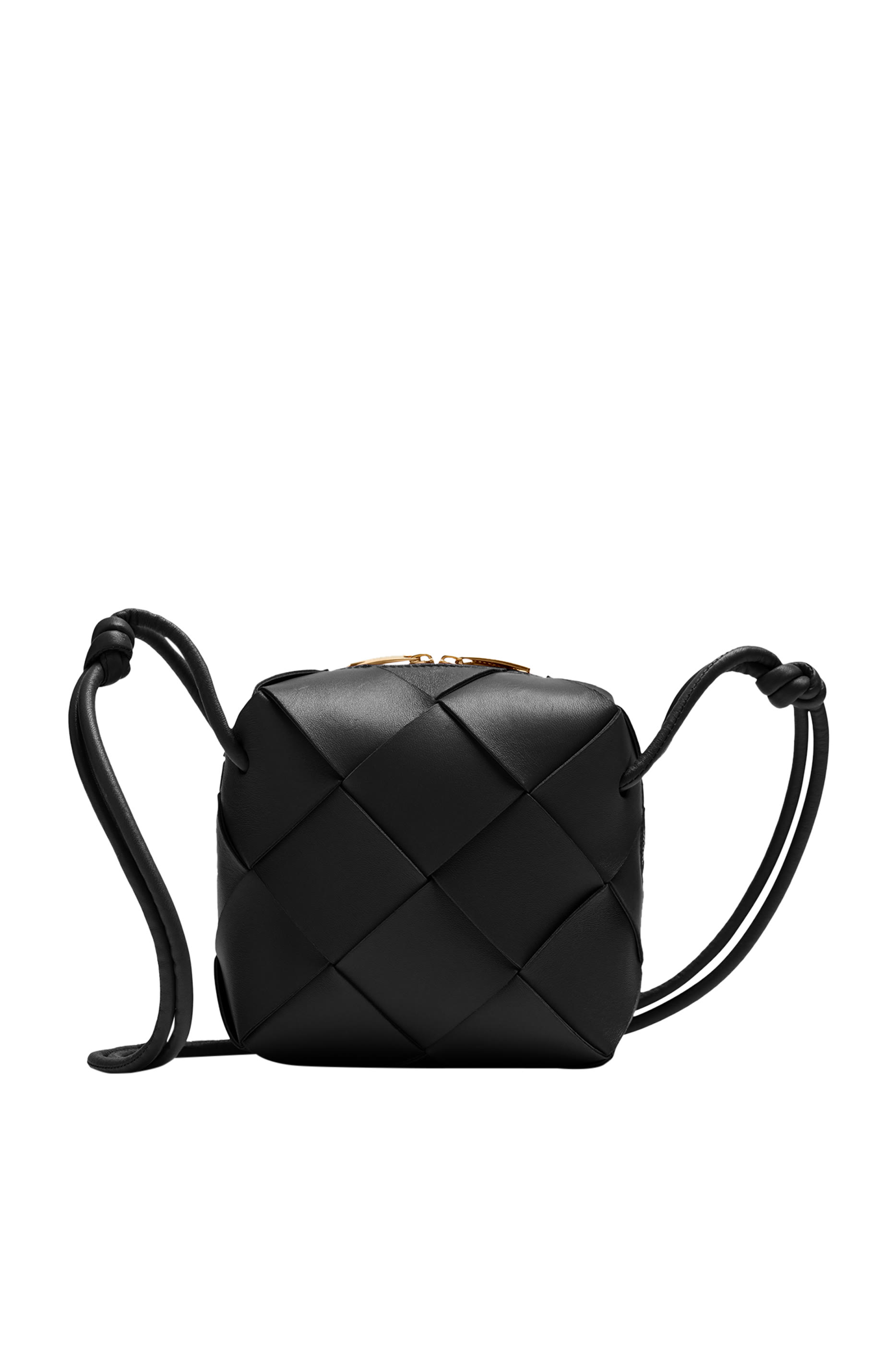 Mini Cassette Intrecciato Crossbody Bag