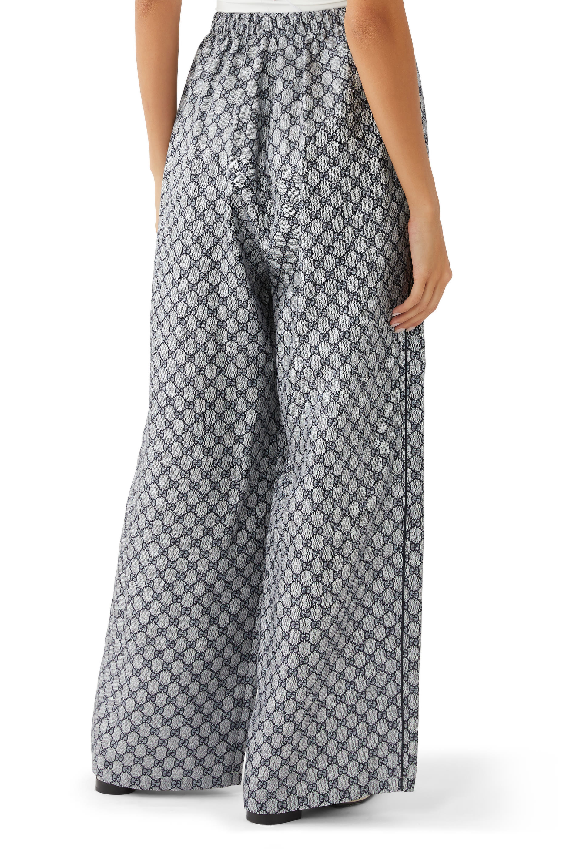 GG Silk Twill Pants