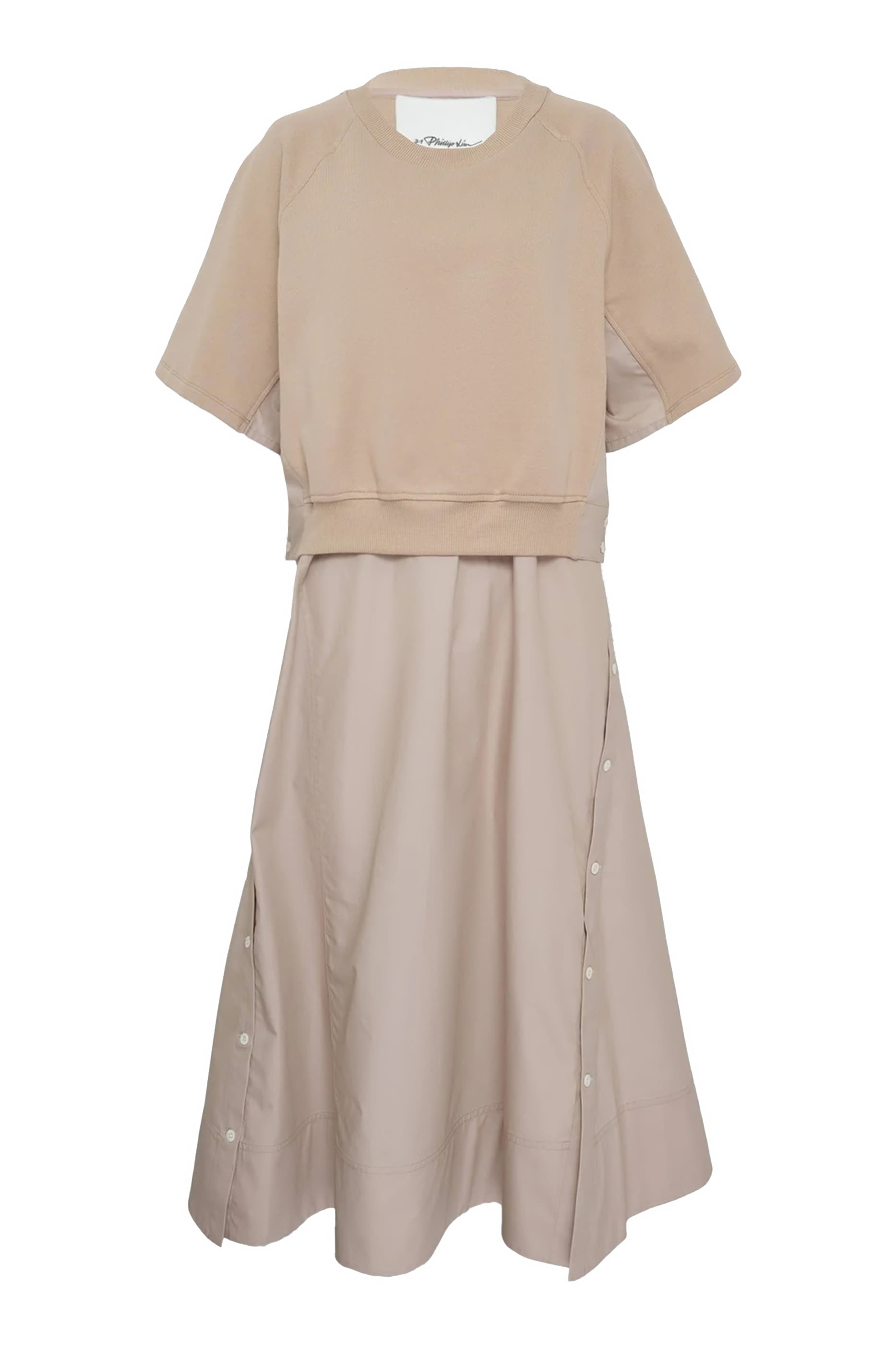 French Terry Combo Dress