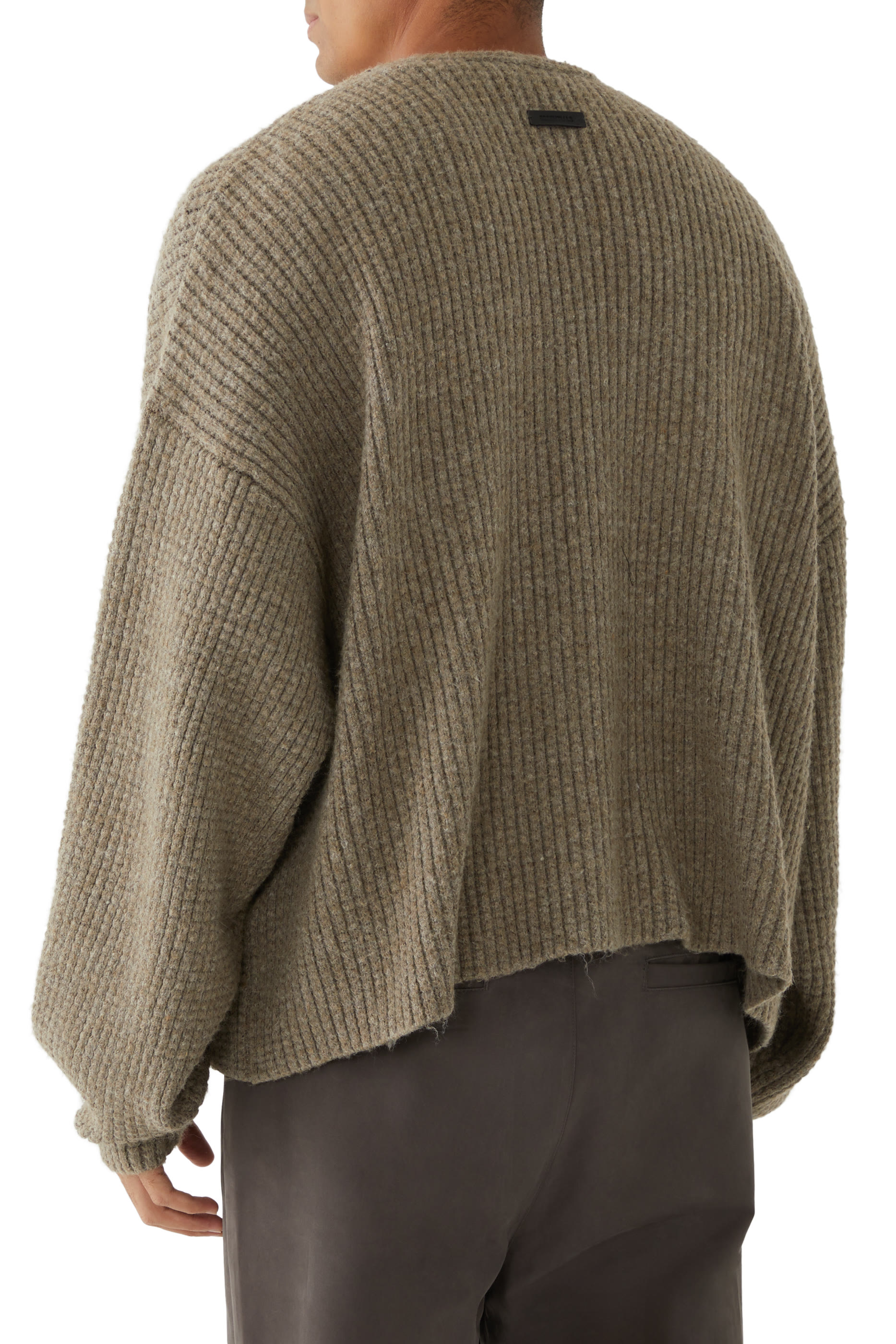 Heavy Waffle Cardigan