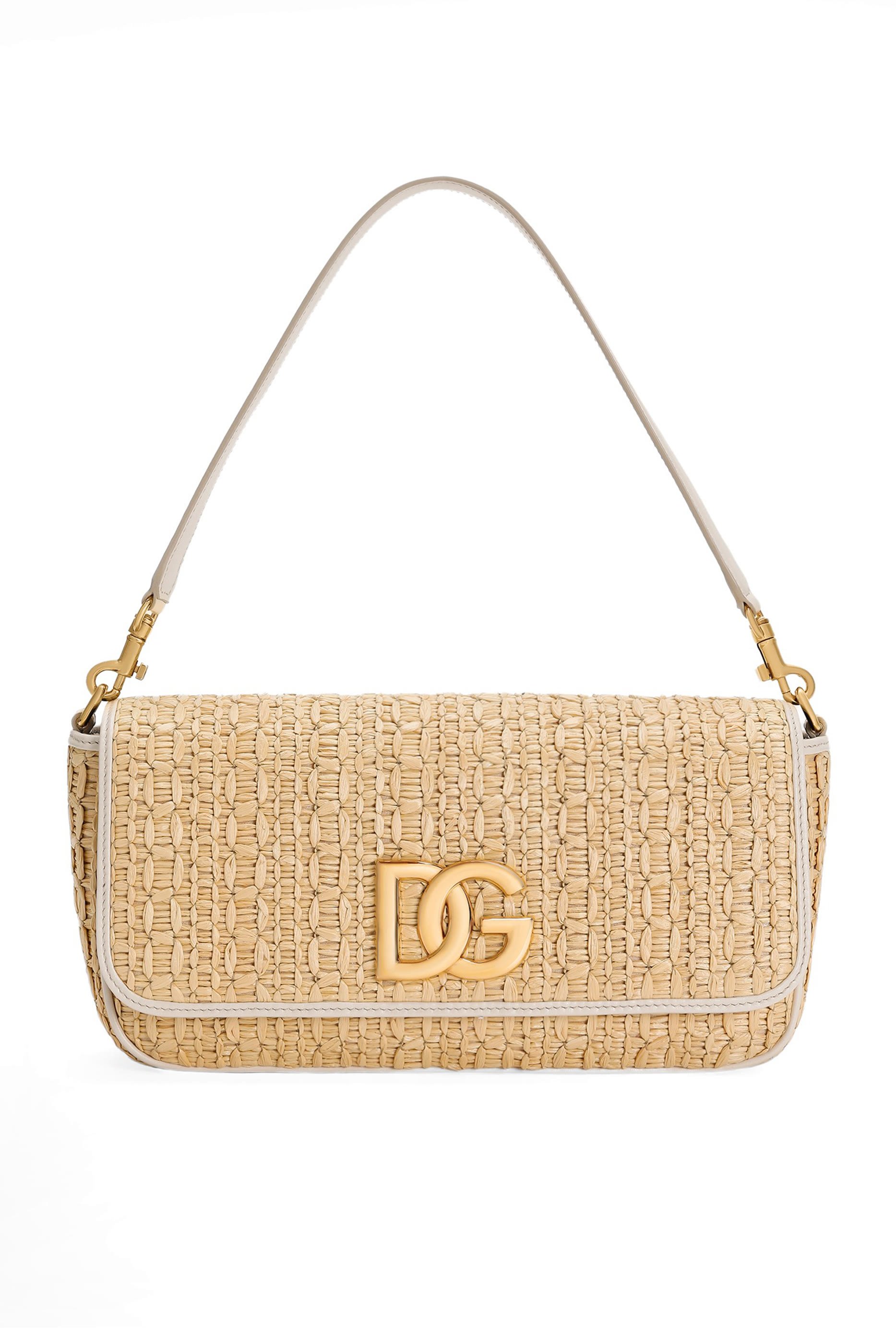 Rafia Crochet Shoulder Bag