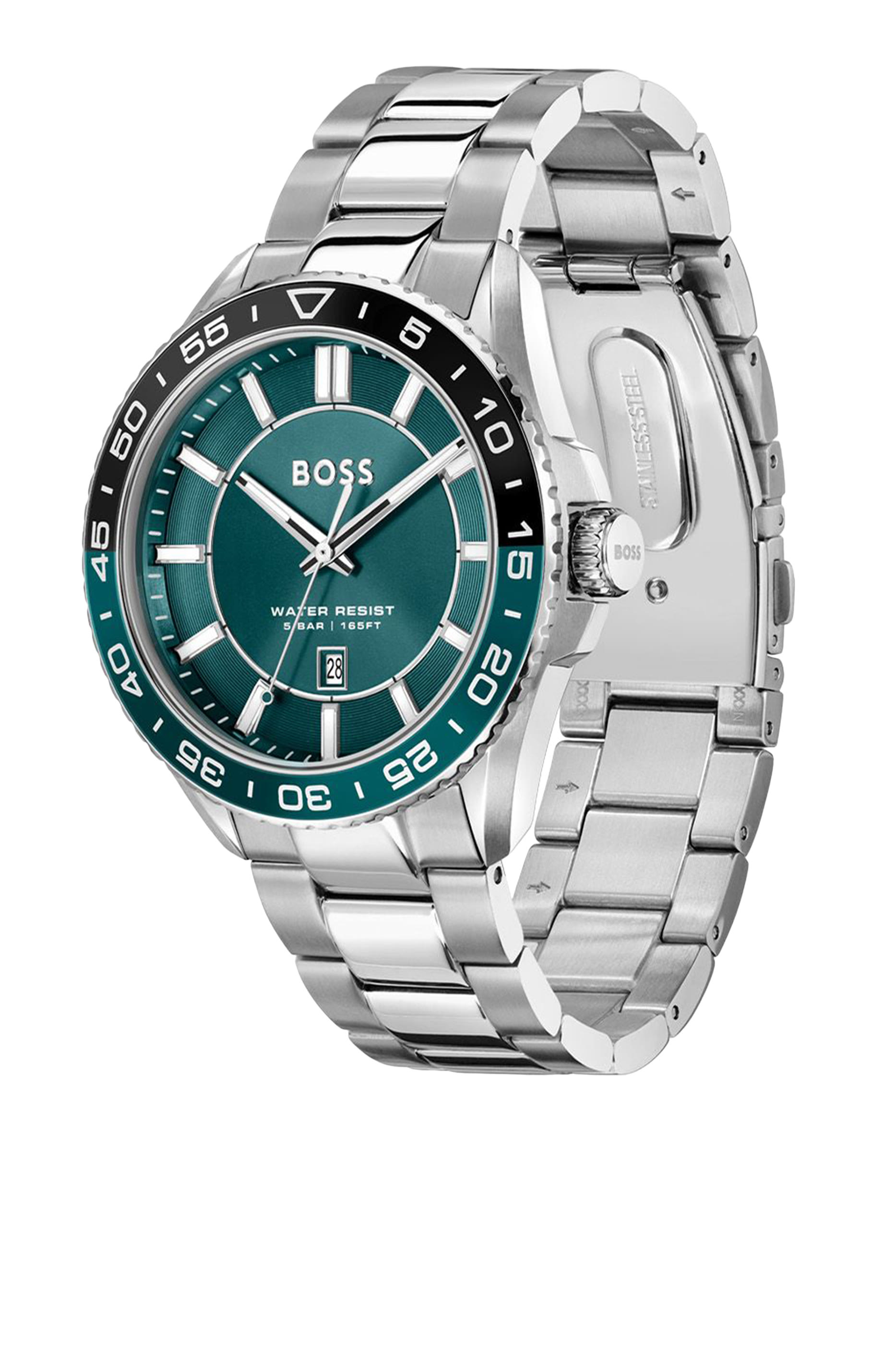 Runner Silver-Tone Watch