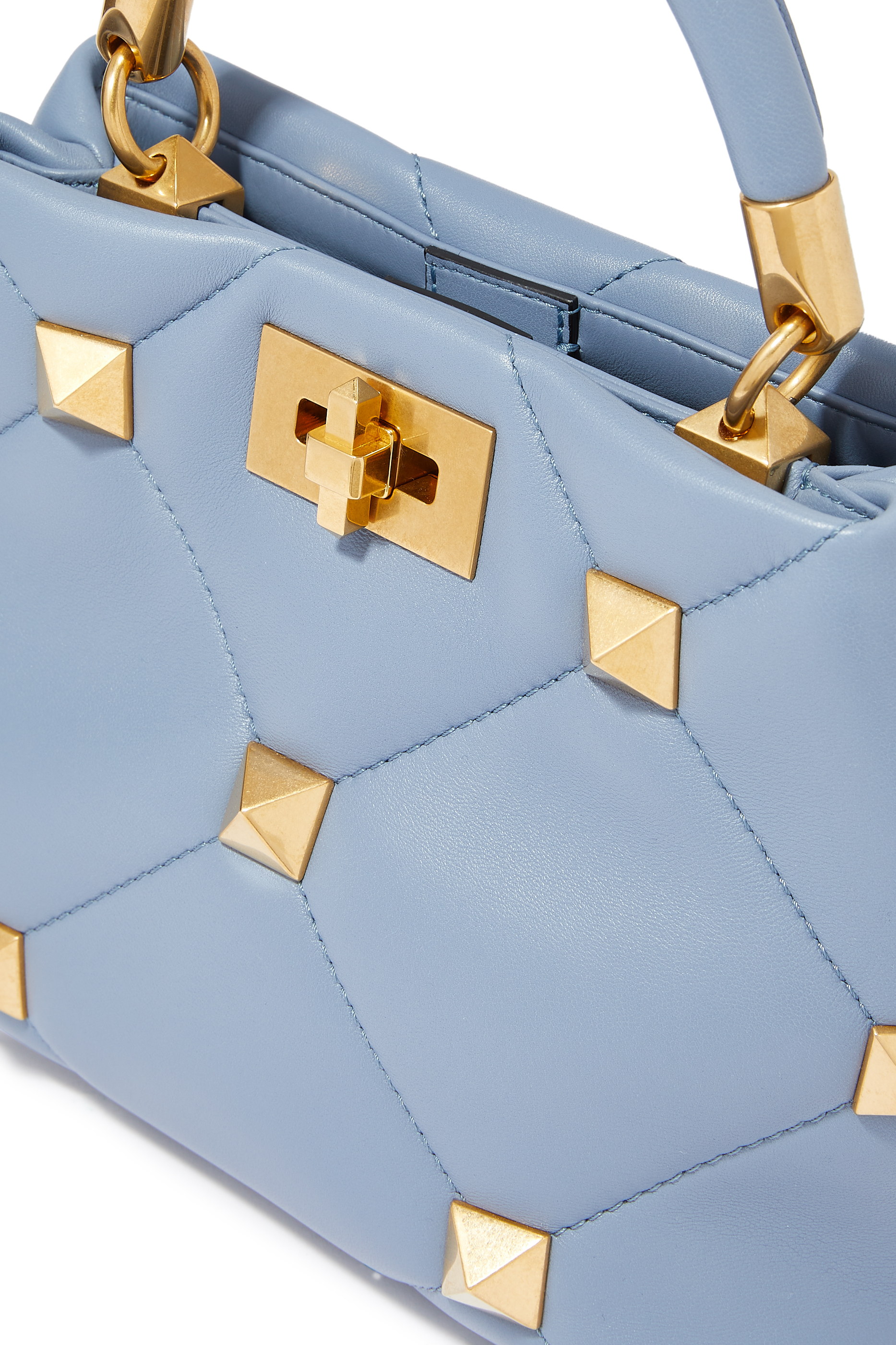 Valentino Garavani Roman Stud Top Handle Bag