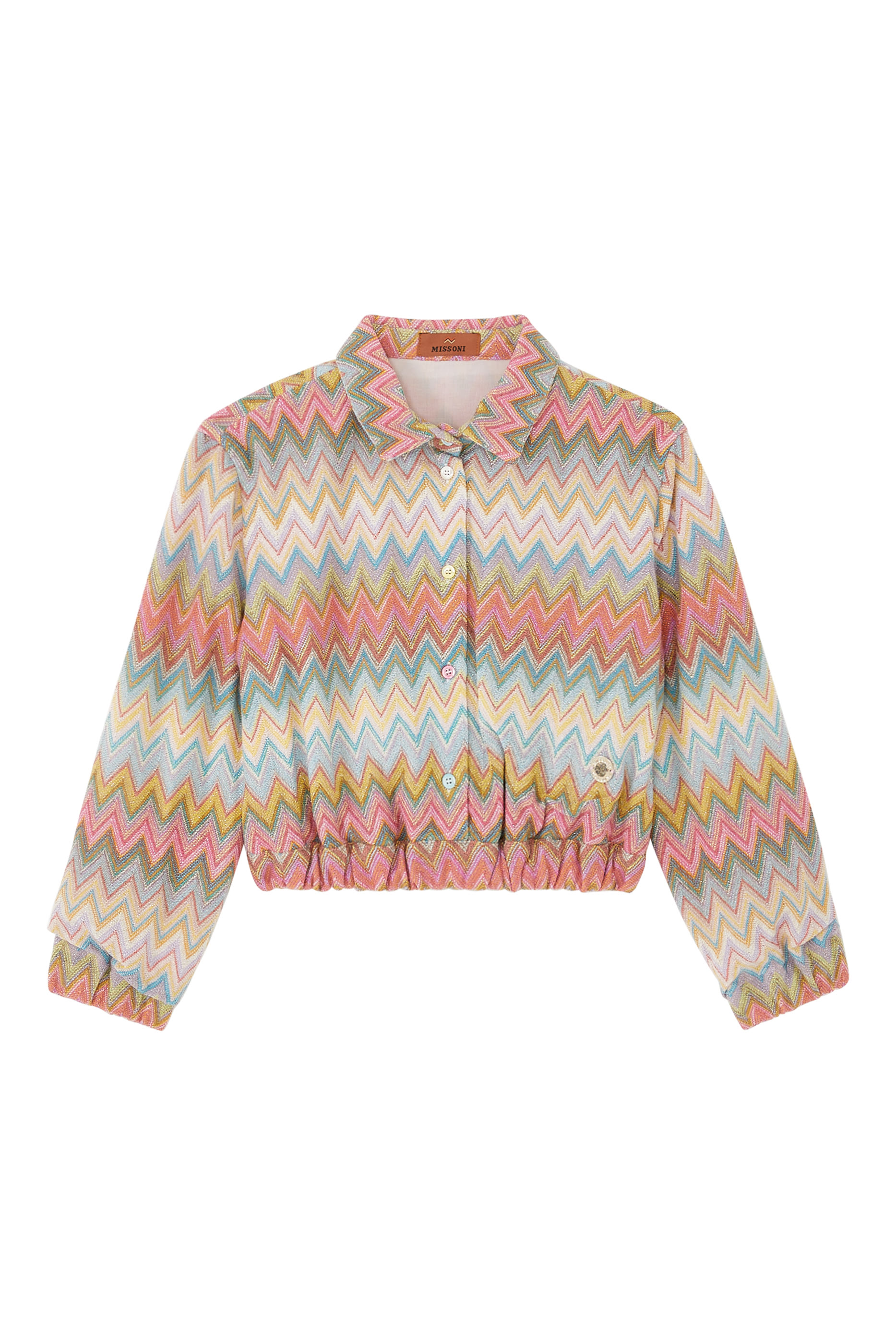 Kids Zigzag Long Sleeves Blouse