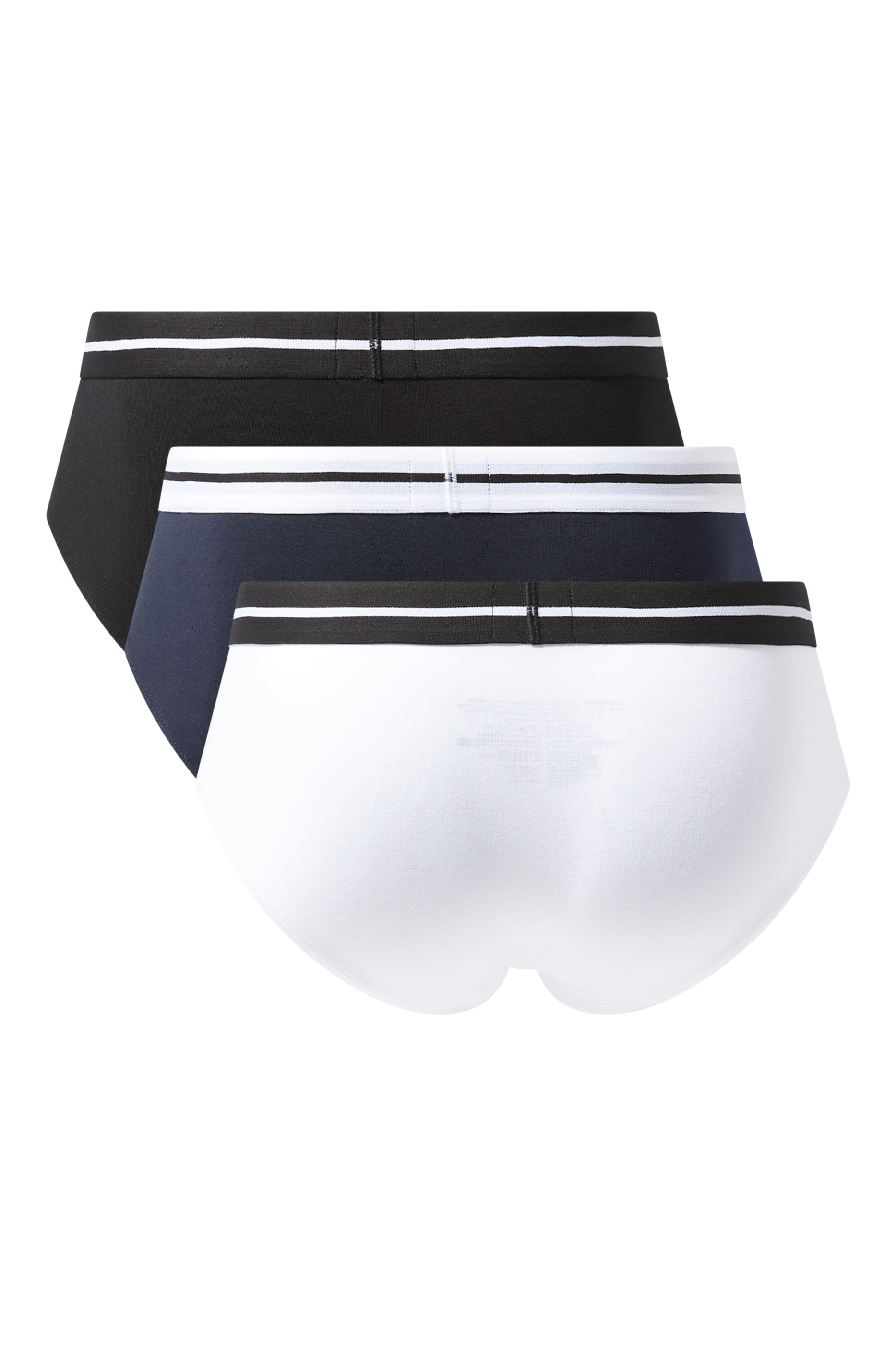 Logo Cotton Briefs, Pack Of 3