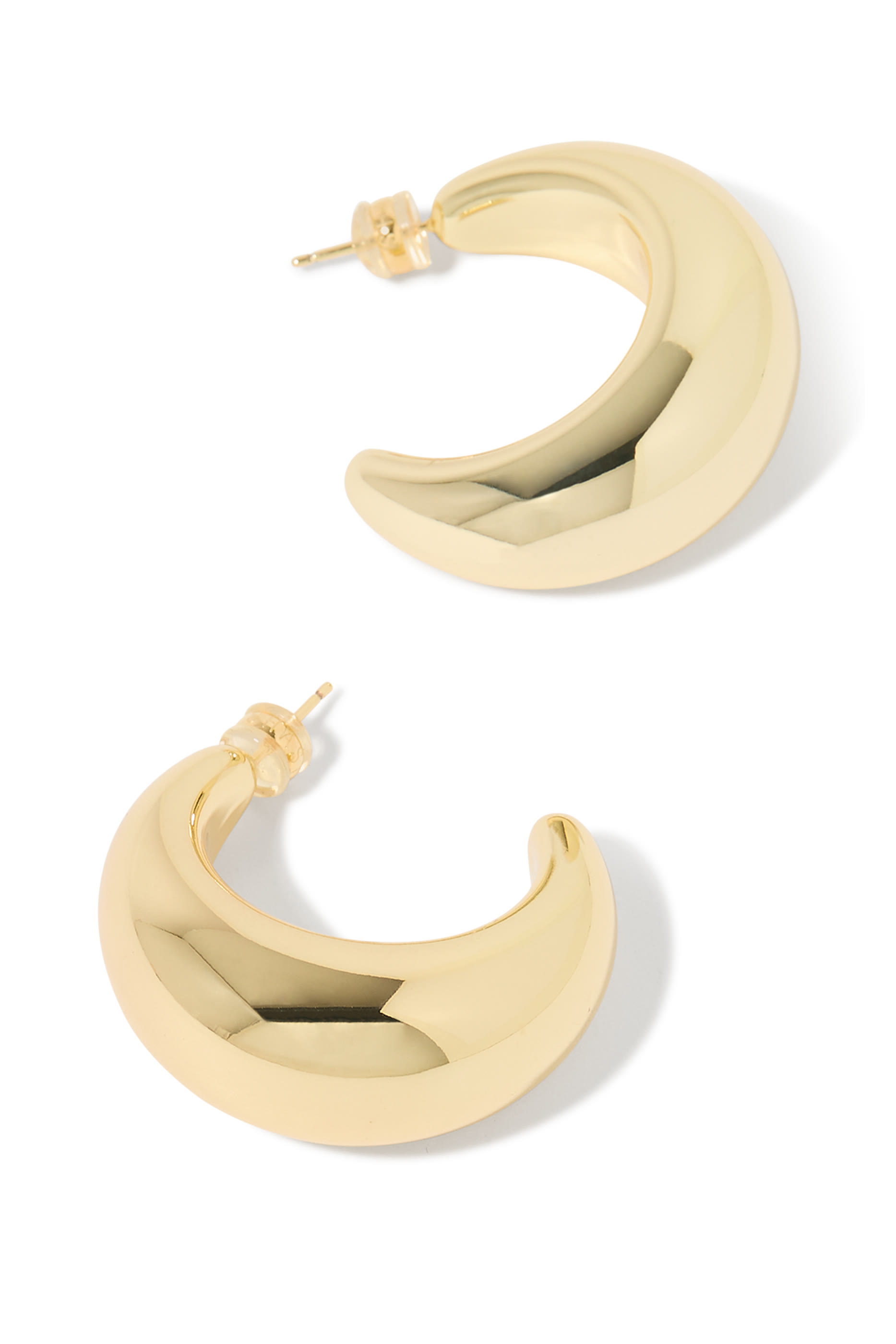 Tsuki Hoops Earrings