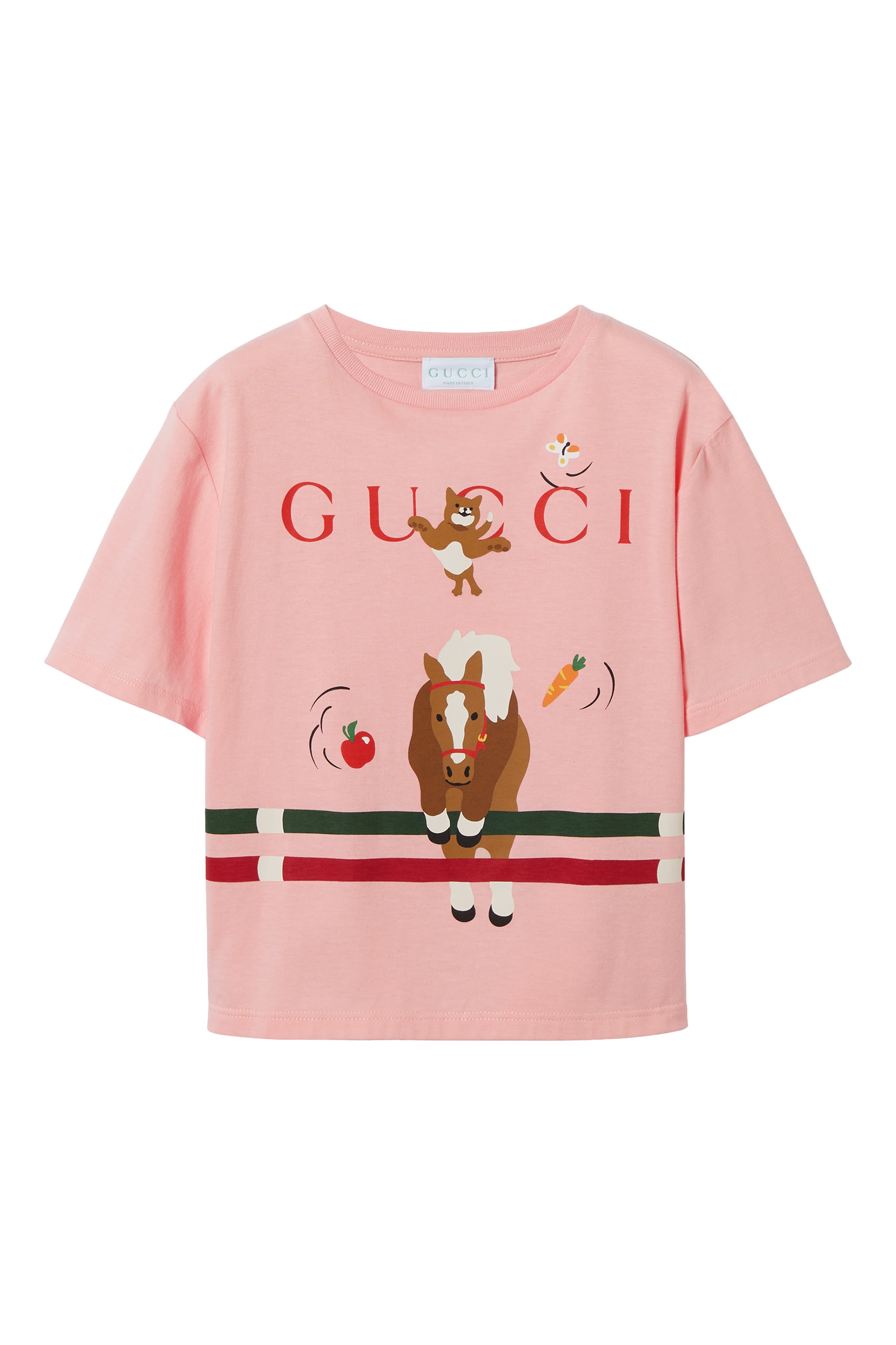 Kids  Cotton Jersey T-Shirt with Print