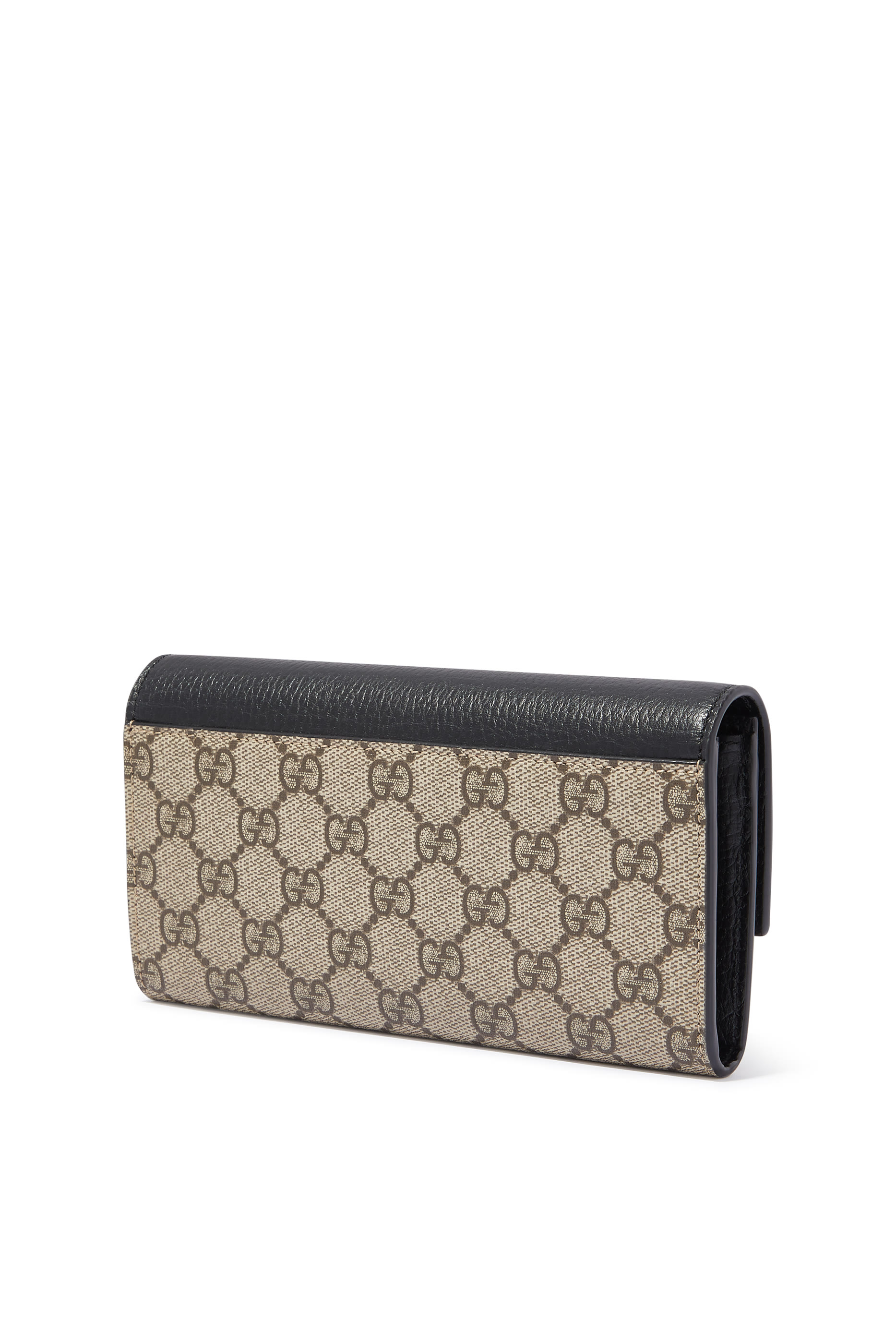 GG Marmont Leather Continental Wallet