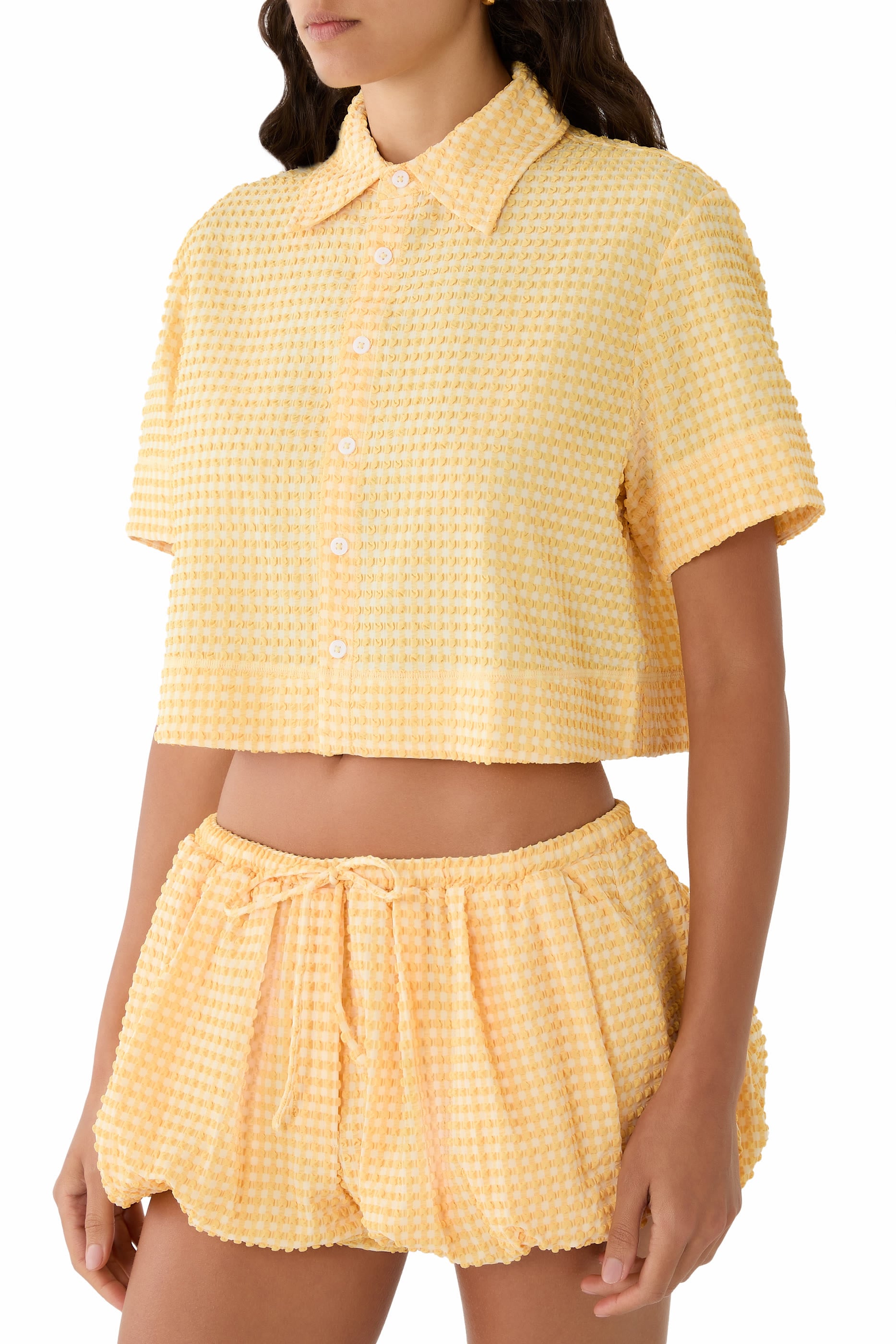 Reeves Crop Camp Shirt 