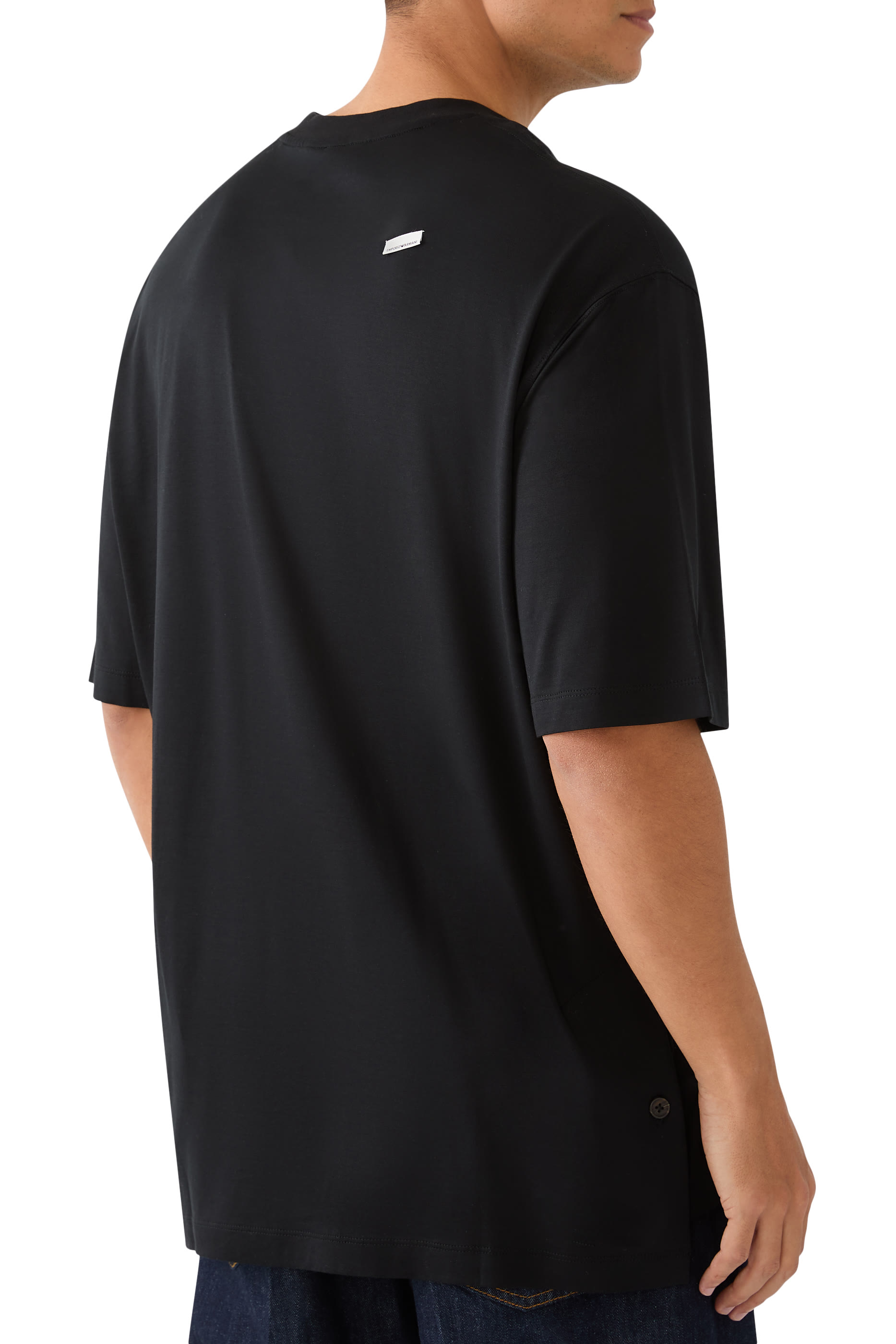 Oversized Micro Patch T-Shirt