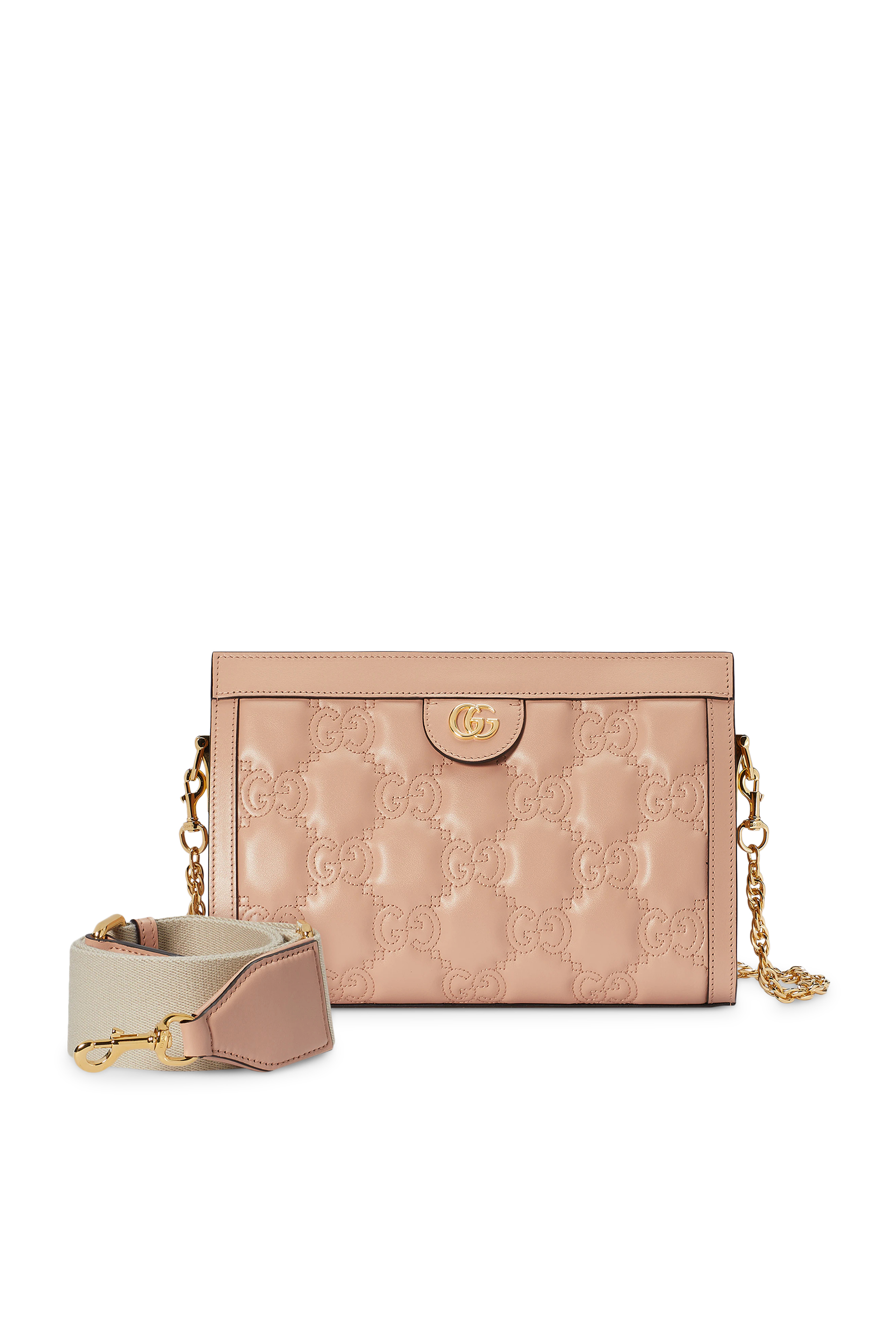 GG Matelass&eacute; Small Chain Bag