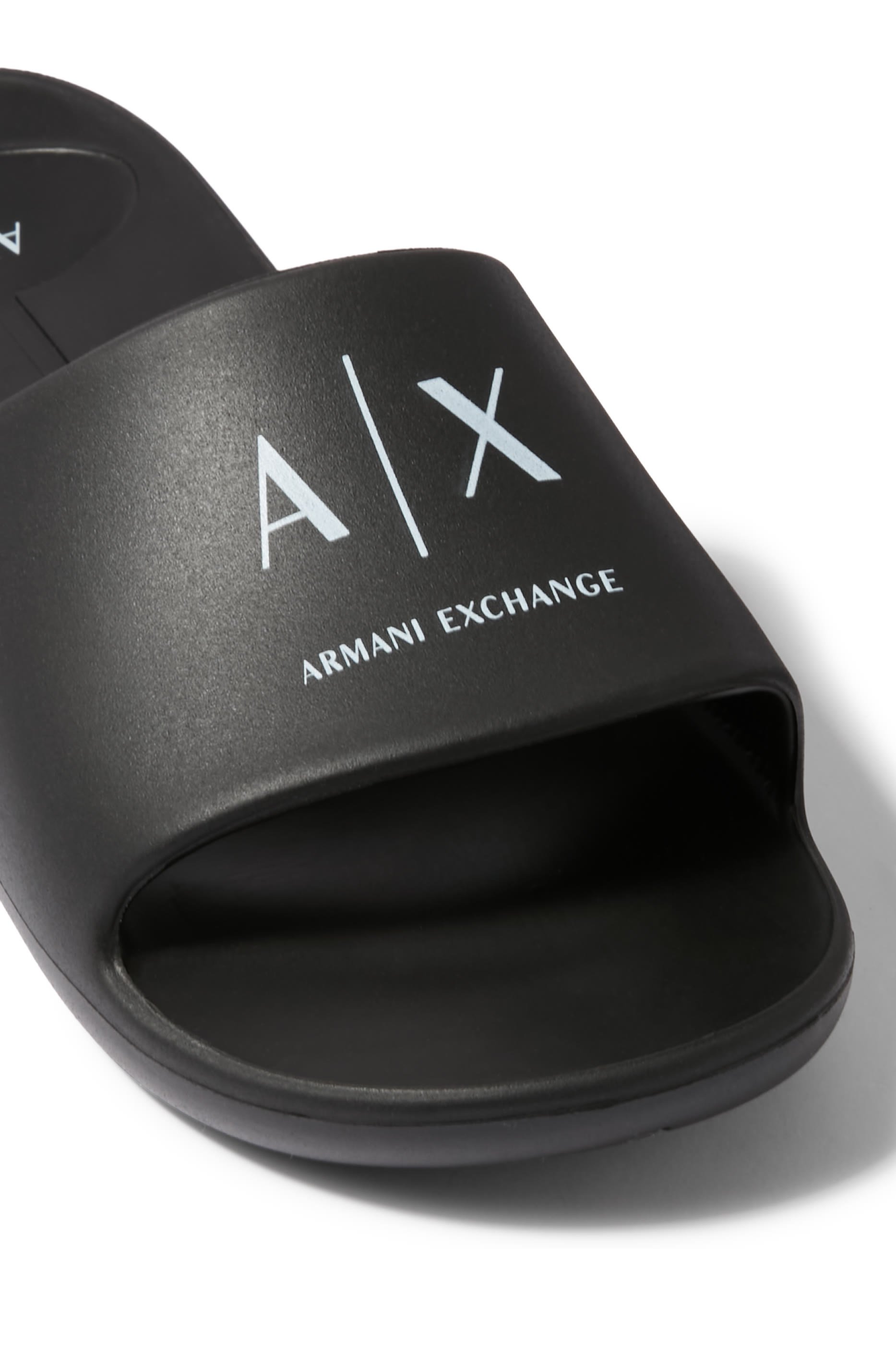 AX Logo Flat Sandals
