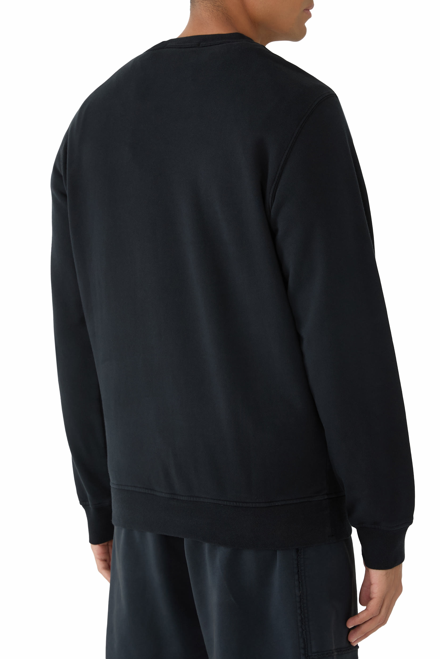 Logo Patch Crewneck Sweatshirt