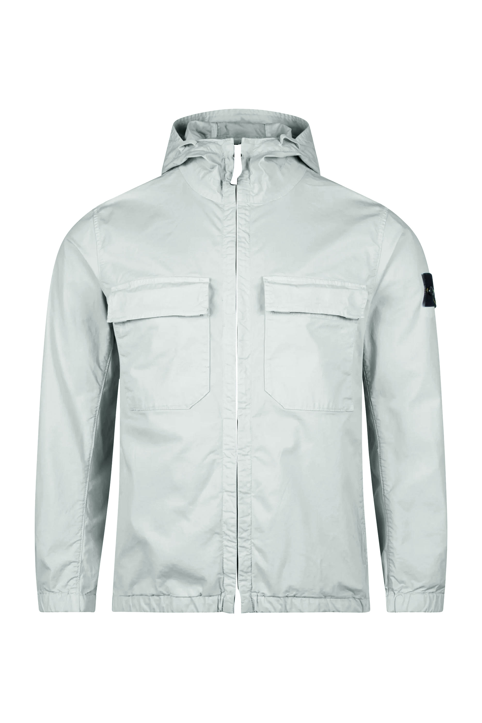 Compass-Badge Hooded Jacket