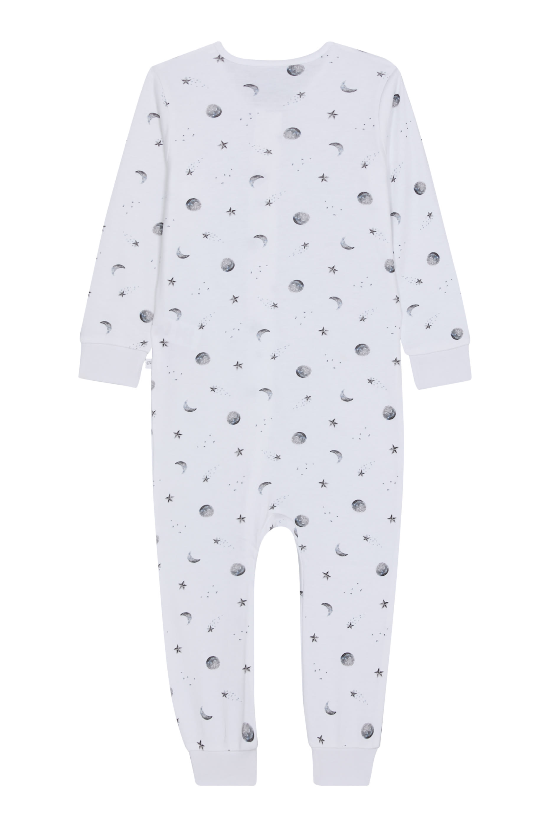 Kids  Starlit Moon Print Sleepsuit