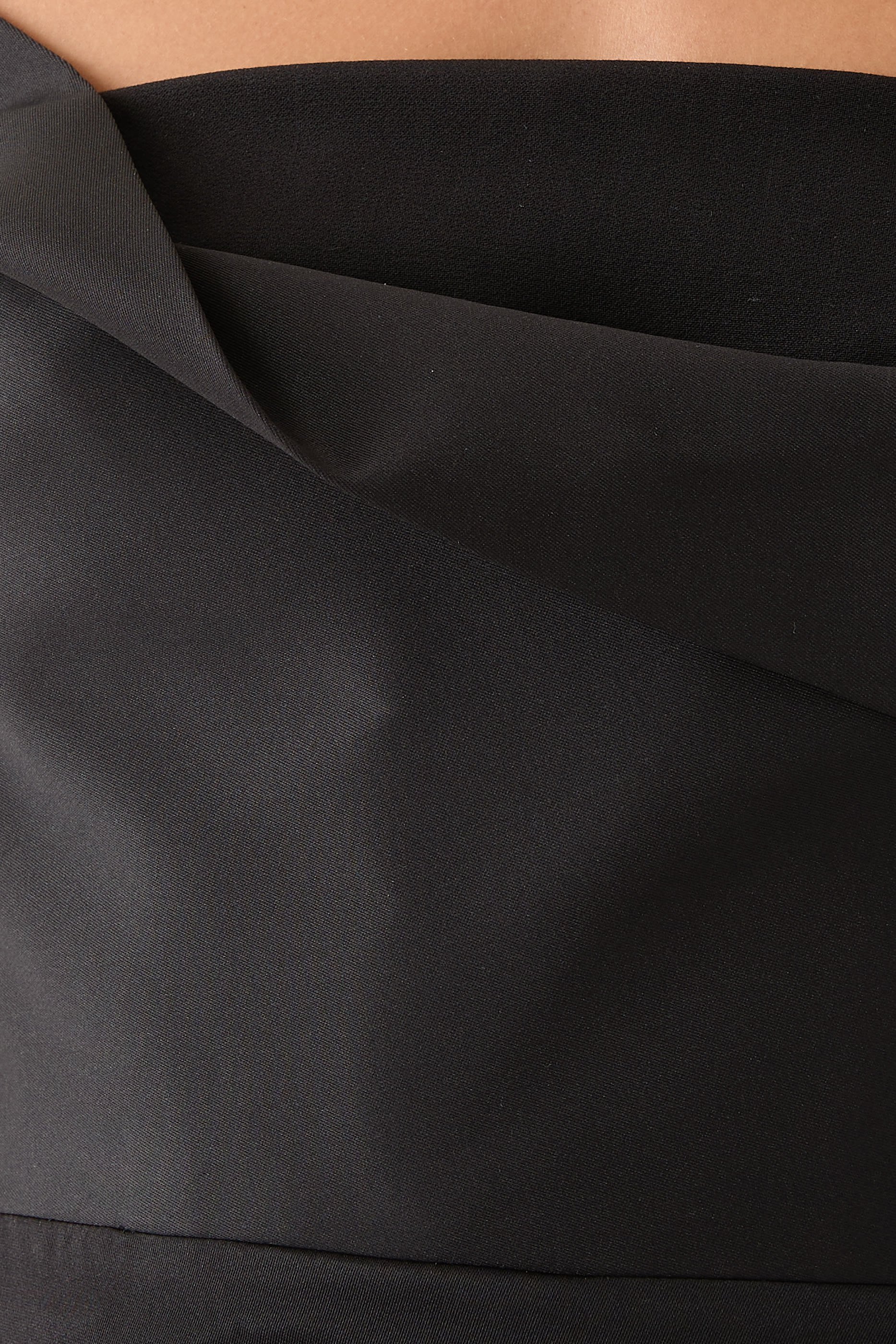 Strapless Taffeta Gown