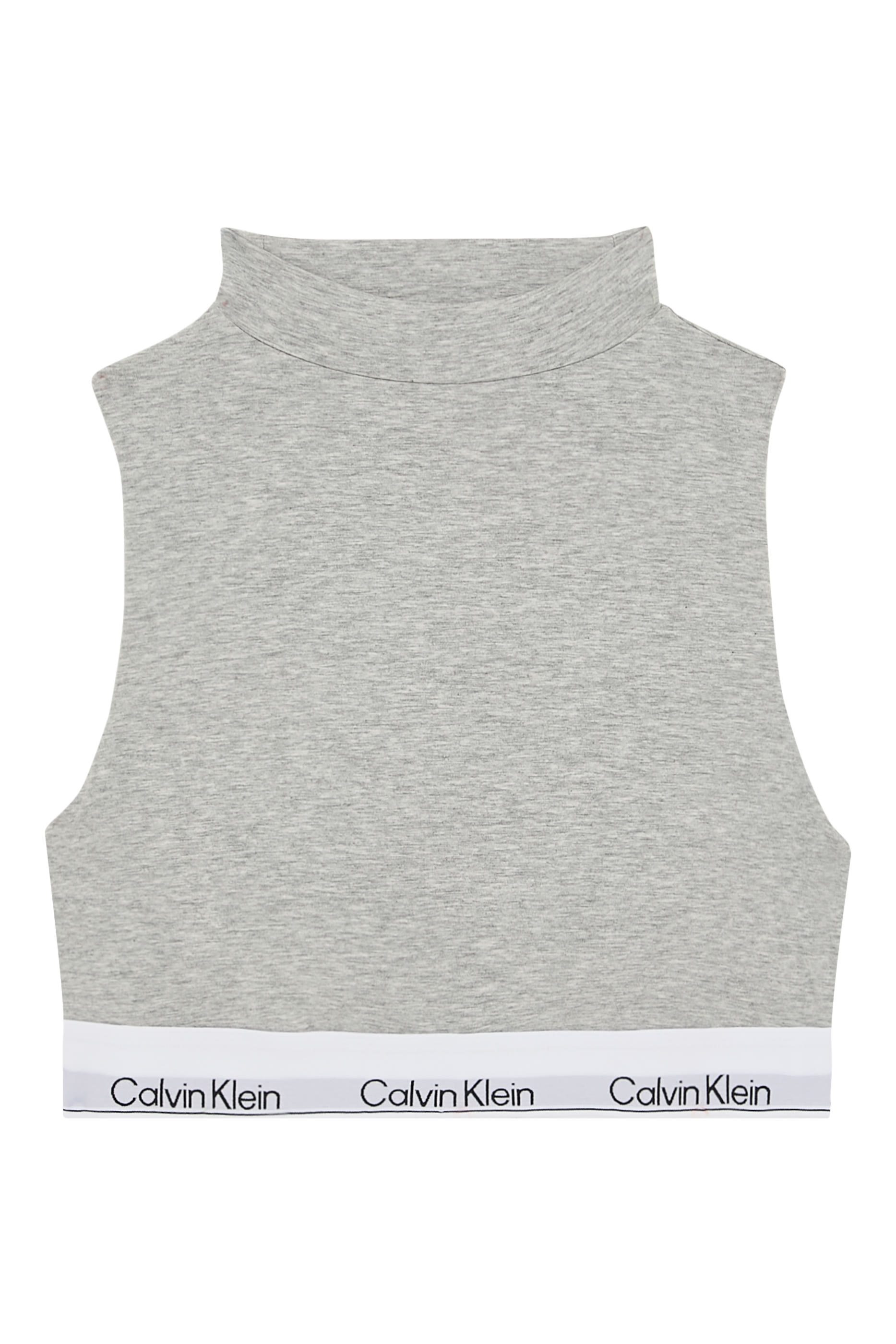 Lightly Lined Mockneck Bralette – Icon Cotton Modal 